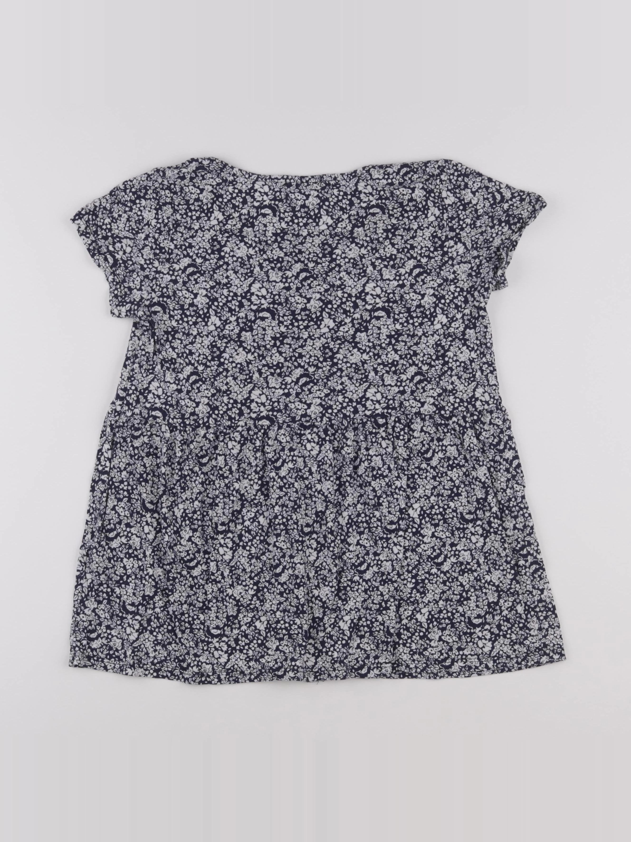 Vertbaudet - tee-shirt grossesse bleu, blanc - 34 à 36