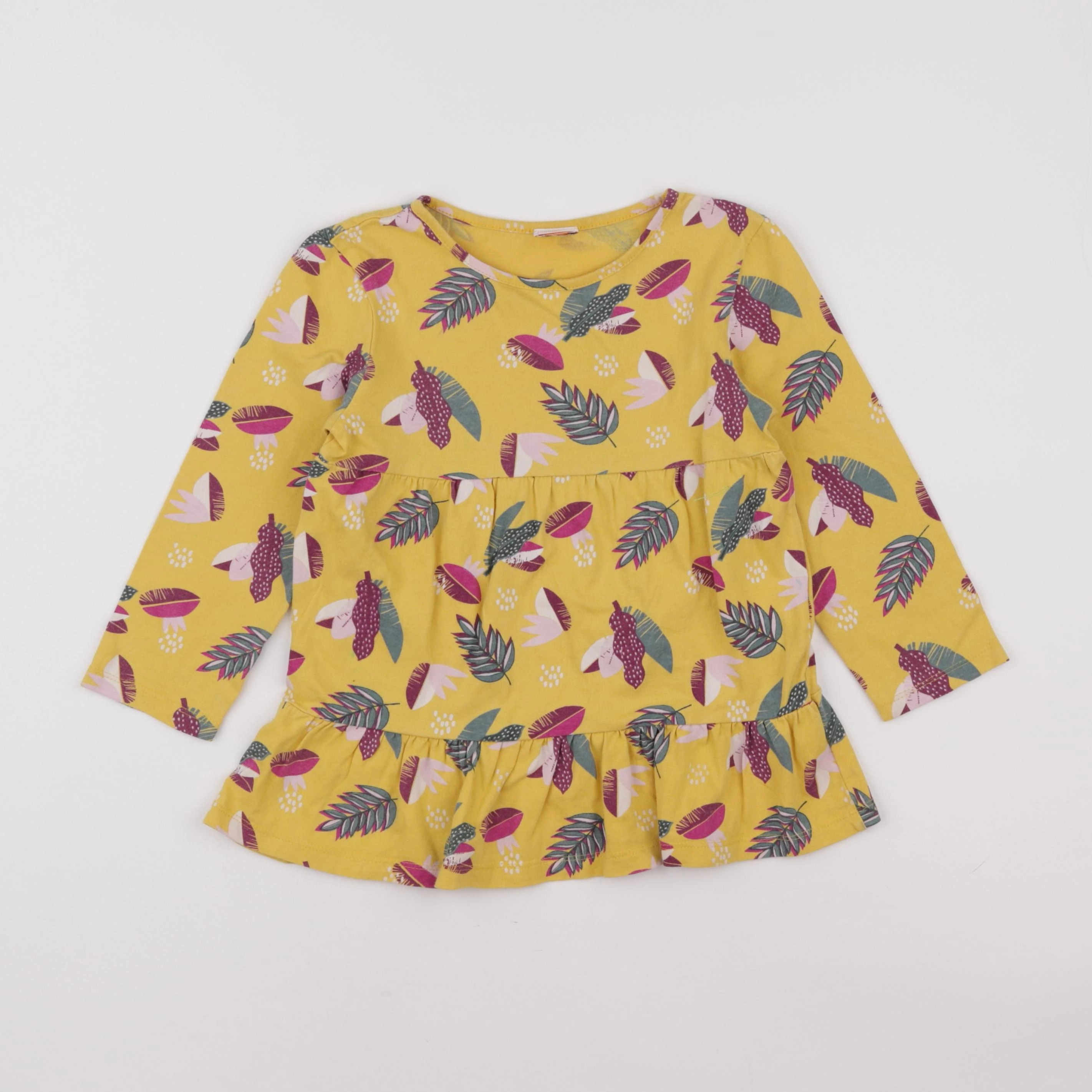 Tape à l'oeil - blouse jaune - 4 ans