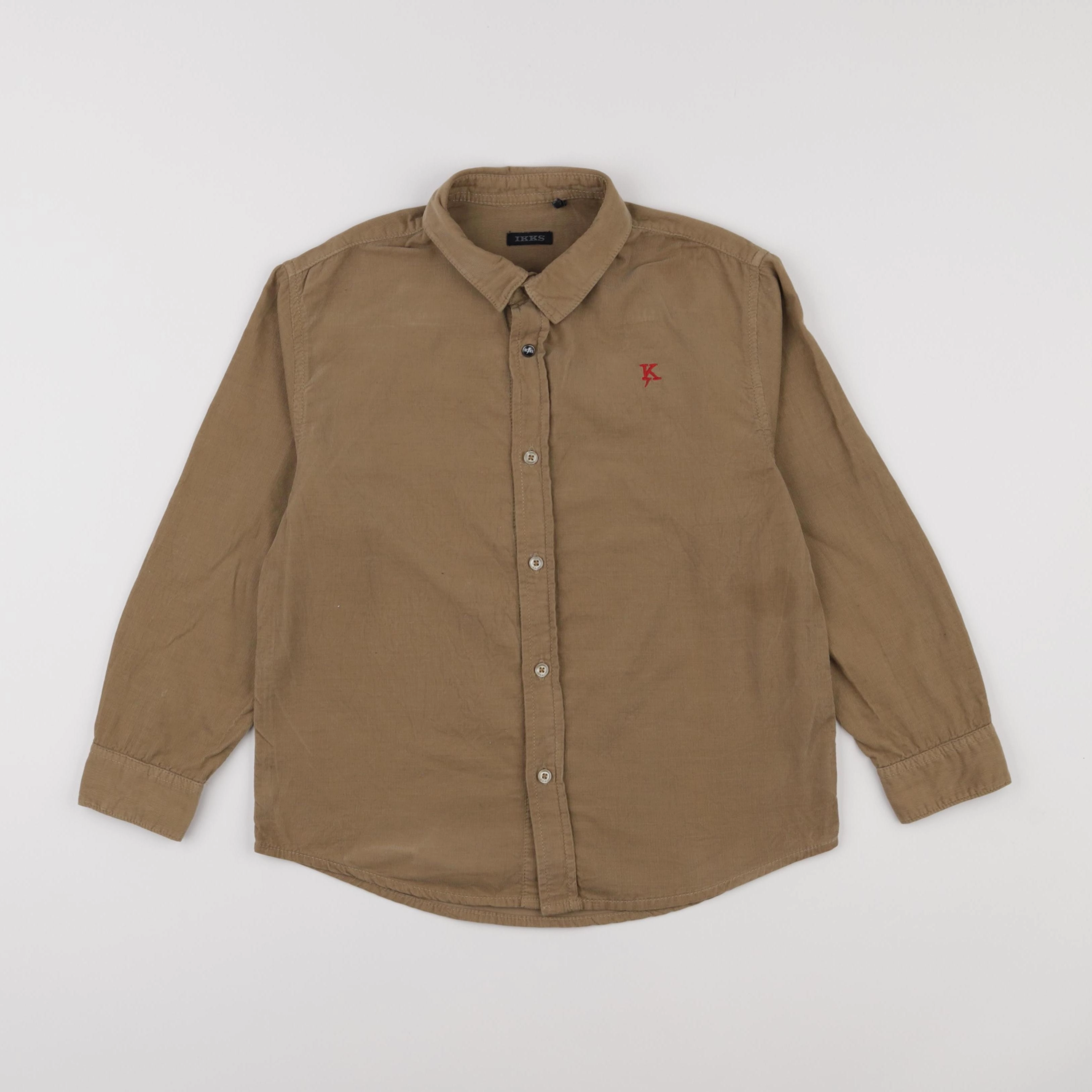 IKKS - chemise marron - 8 ans