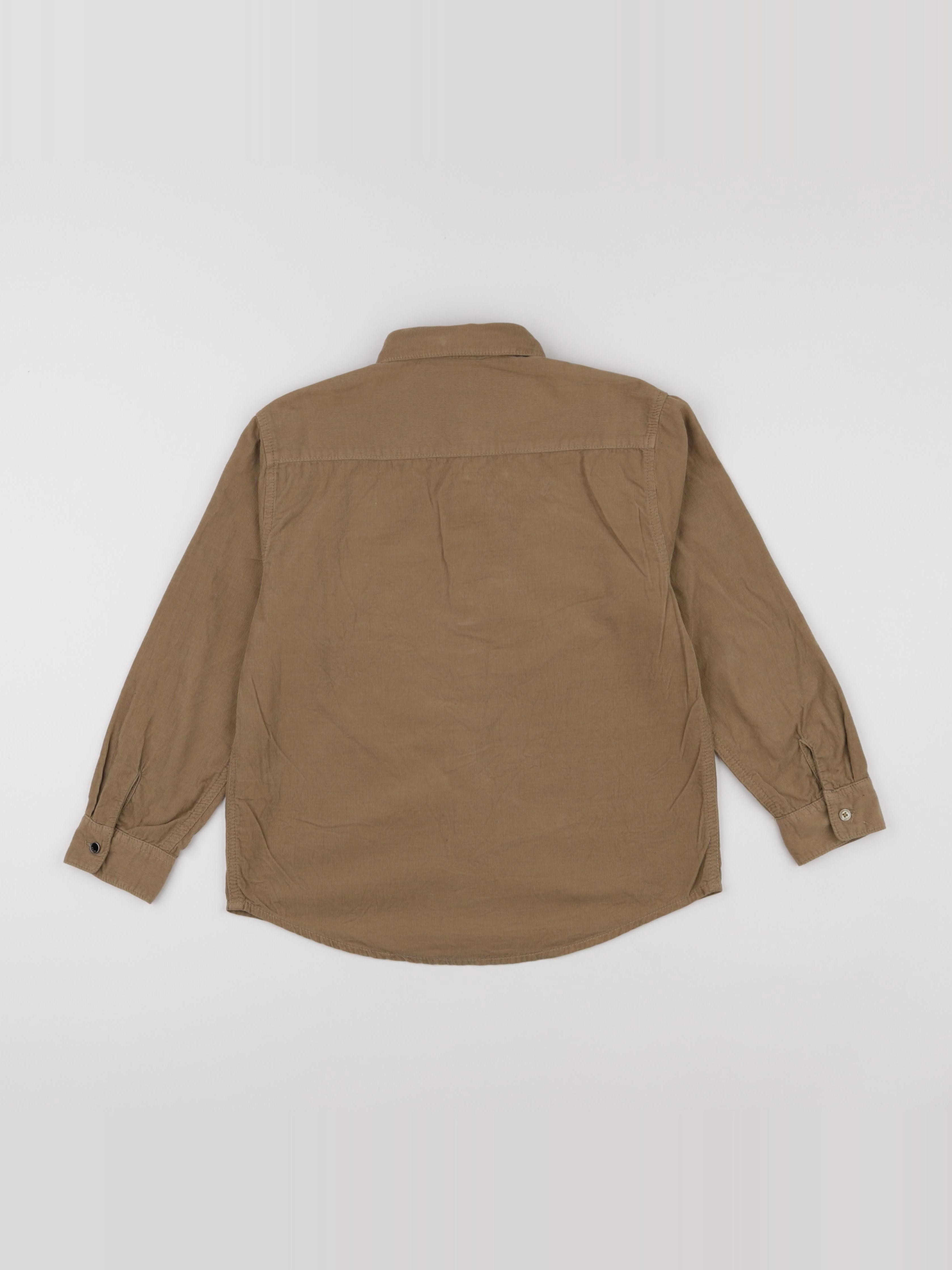 IKKS - chemise marron - 8 ans