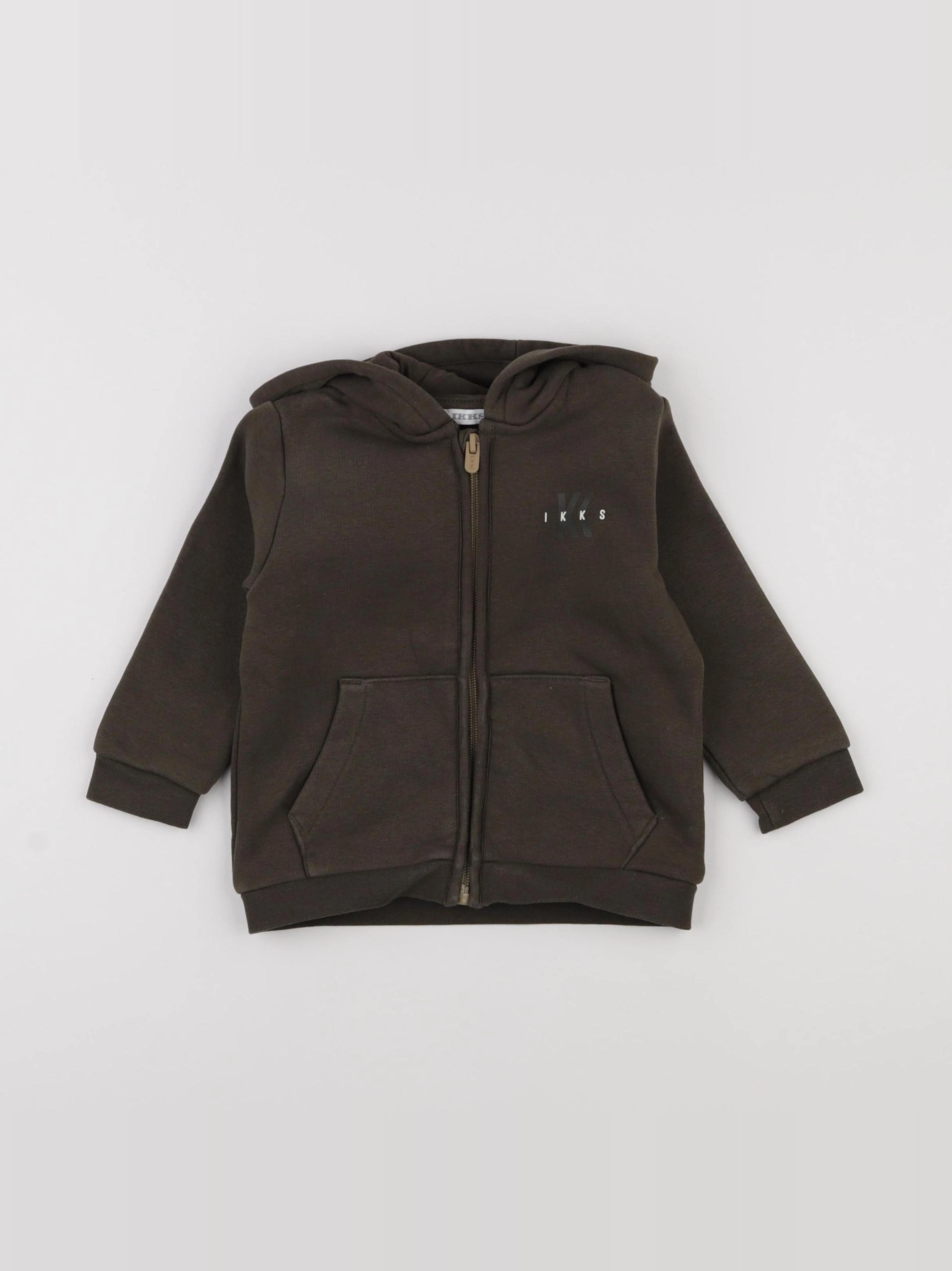 IKKS - sweat vert - 18 mois