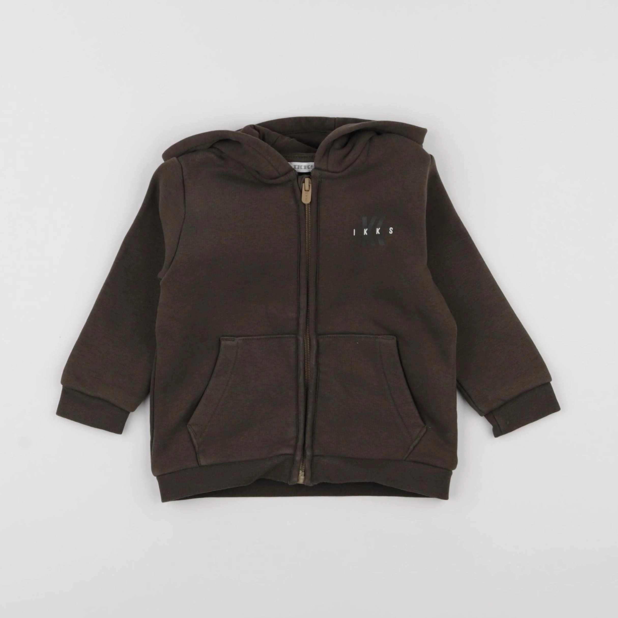 IKKS - sweat vert - 18 mois