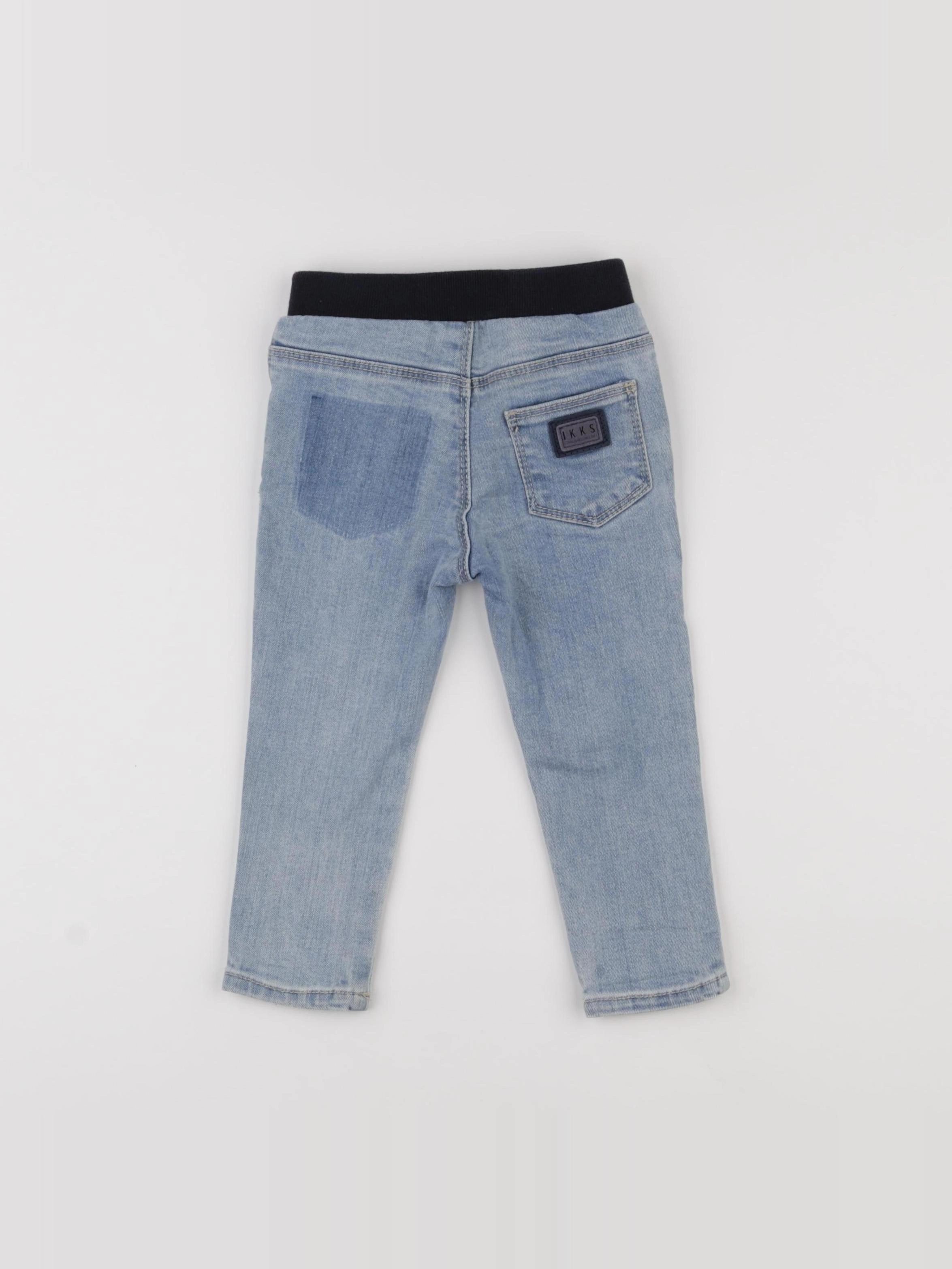 IKKS - jean bleu - 18 mois