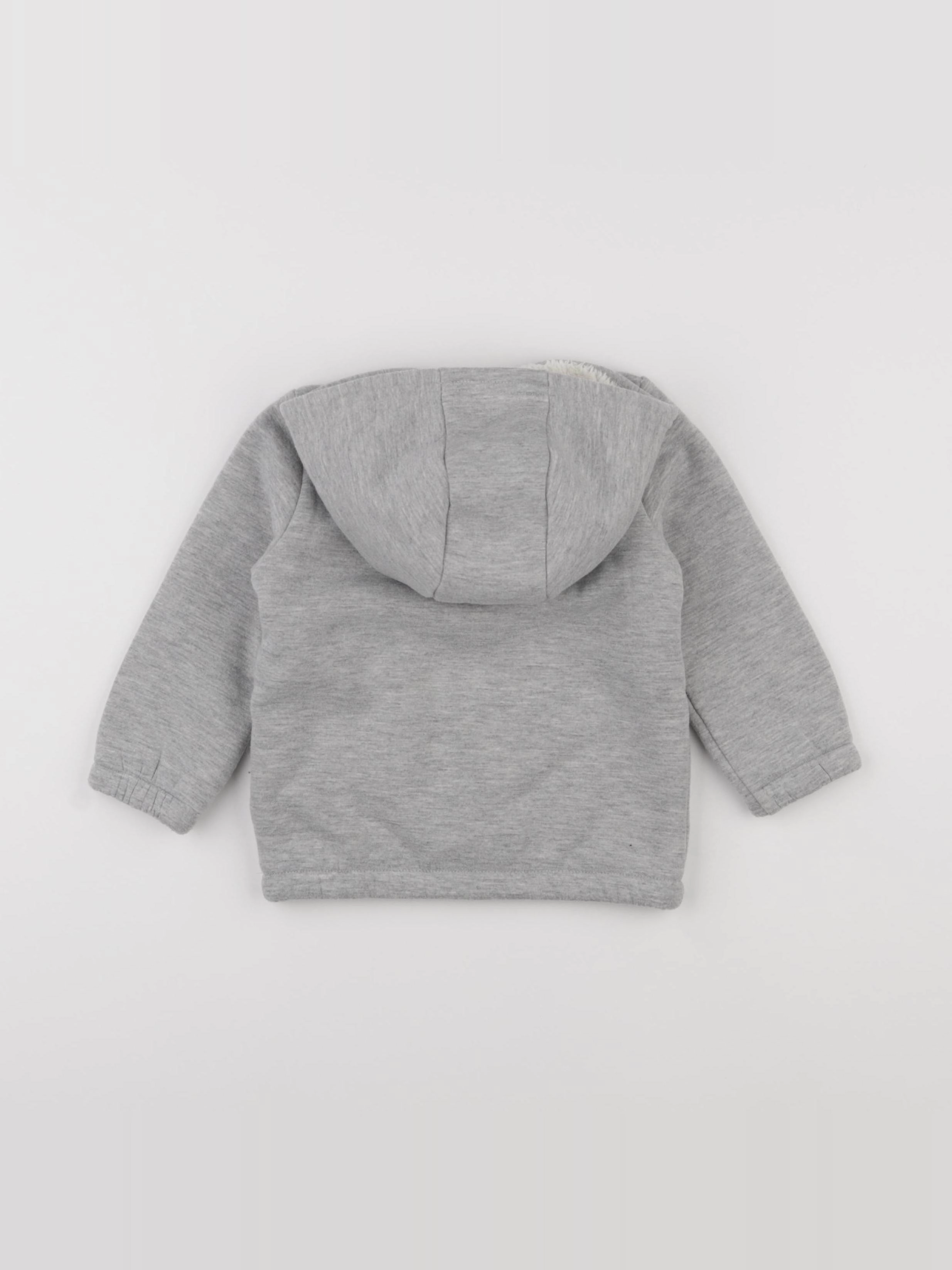 IKKS - sweat gris - 18 mois