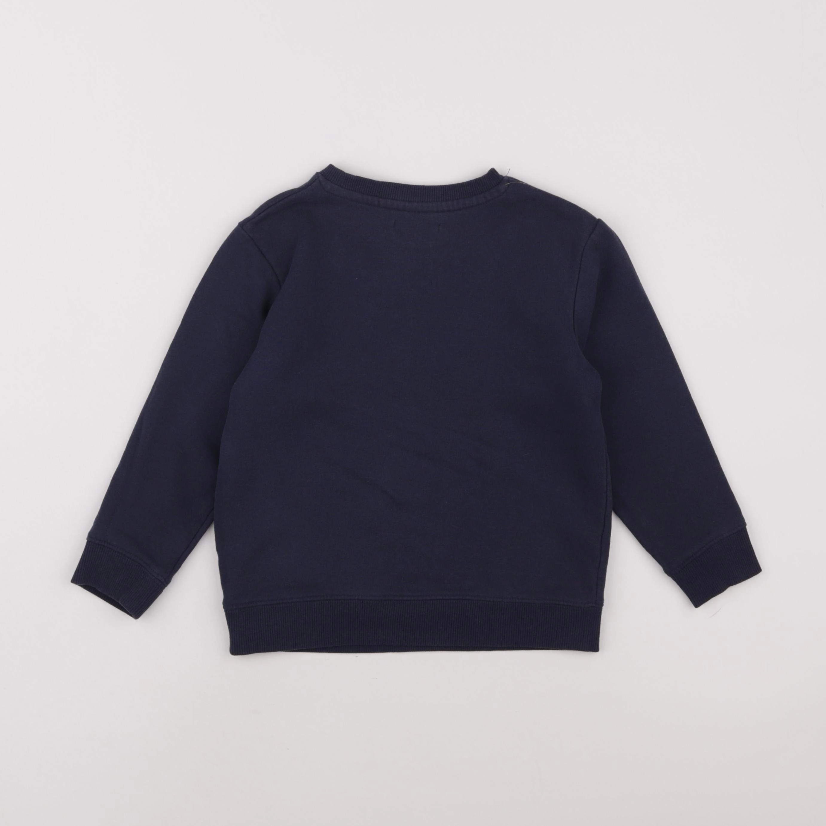 Vertbaudet - sweat bleu - 6 ans