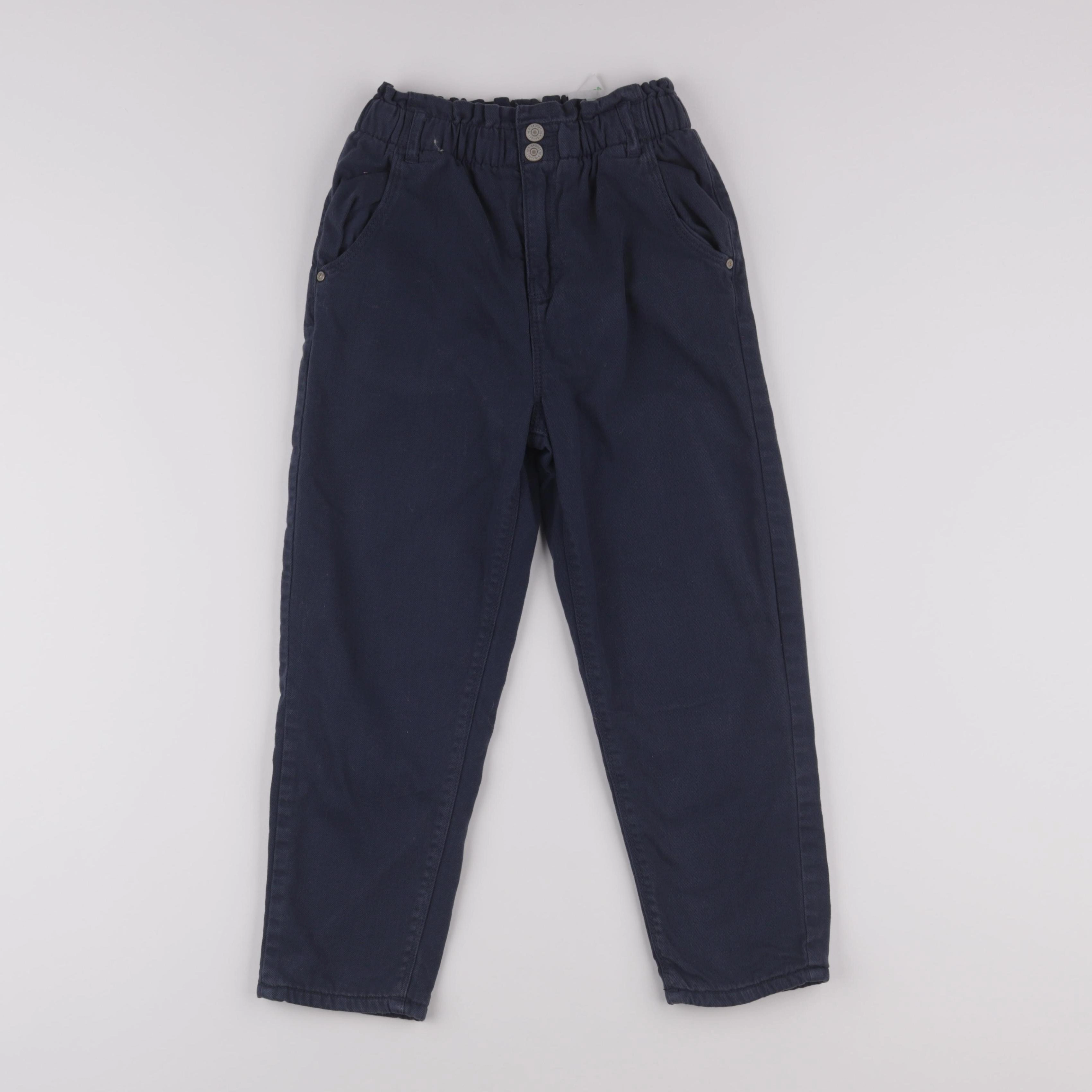 Vertbaudet - pantalon bleu - 8 ans