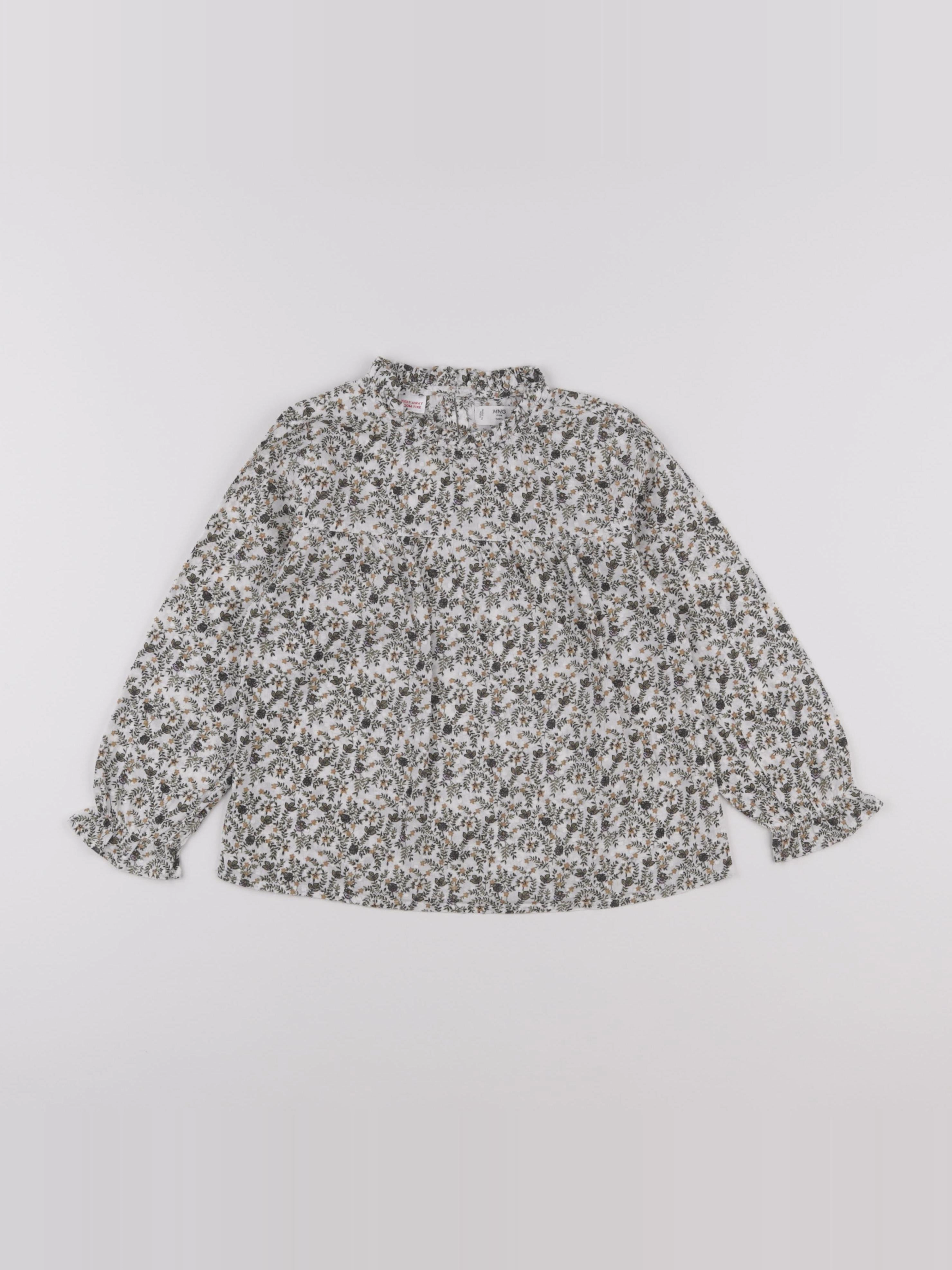 Mango - blouse multicolore - 4/5 ans