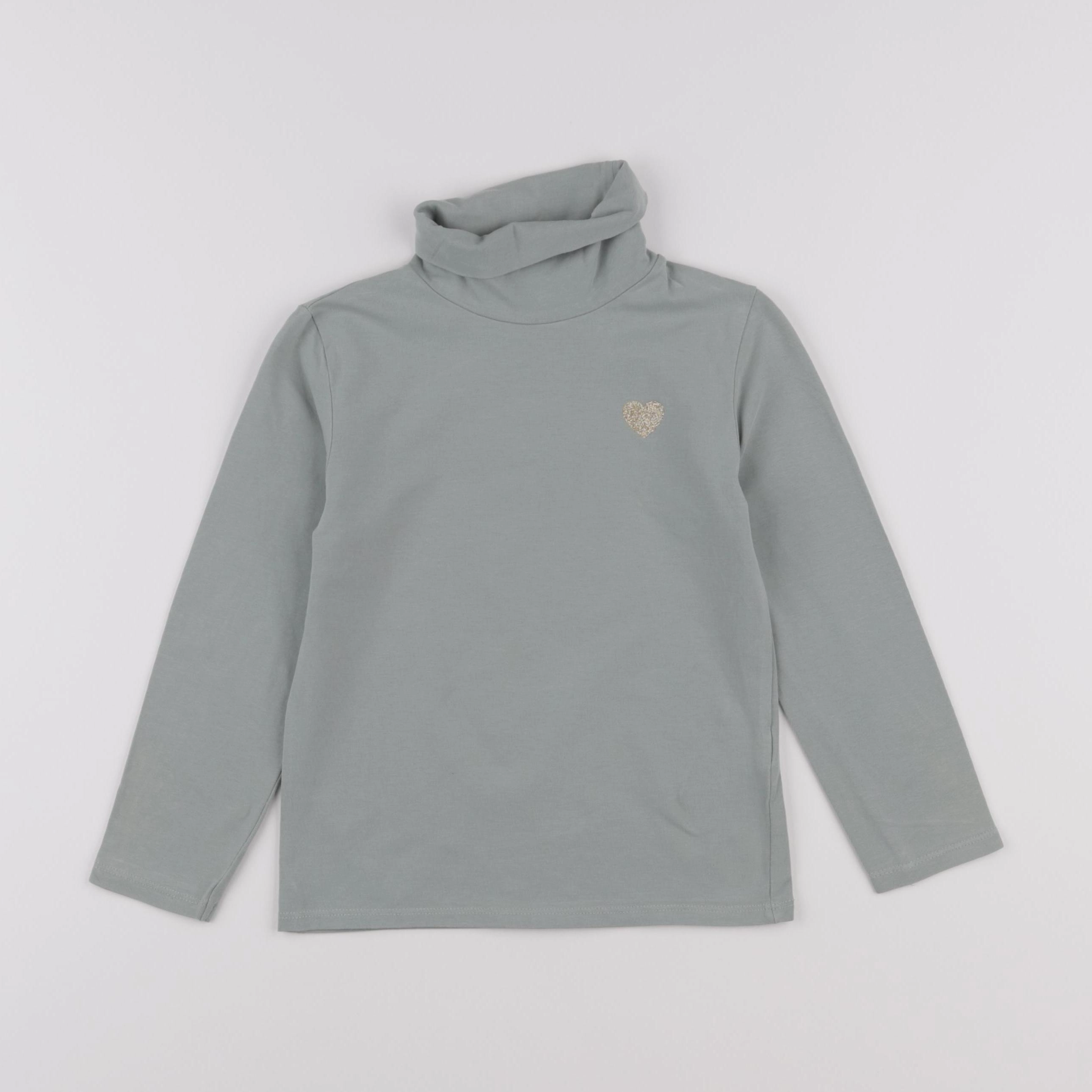 Vertbaudet - sous-pull vert - 6 ans