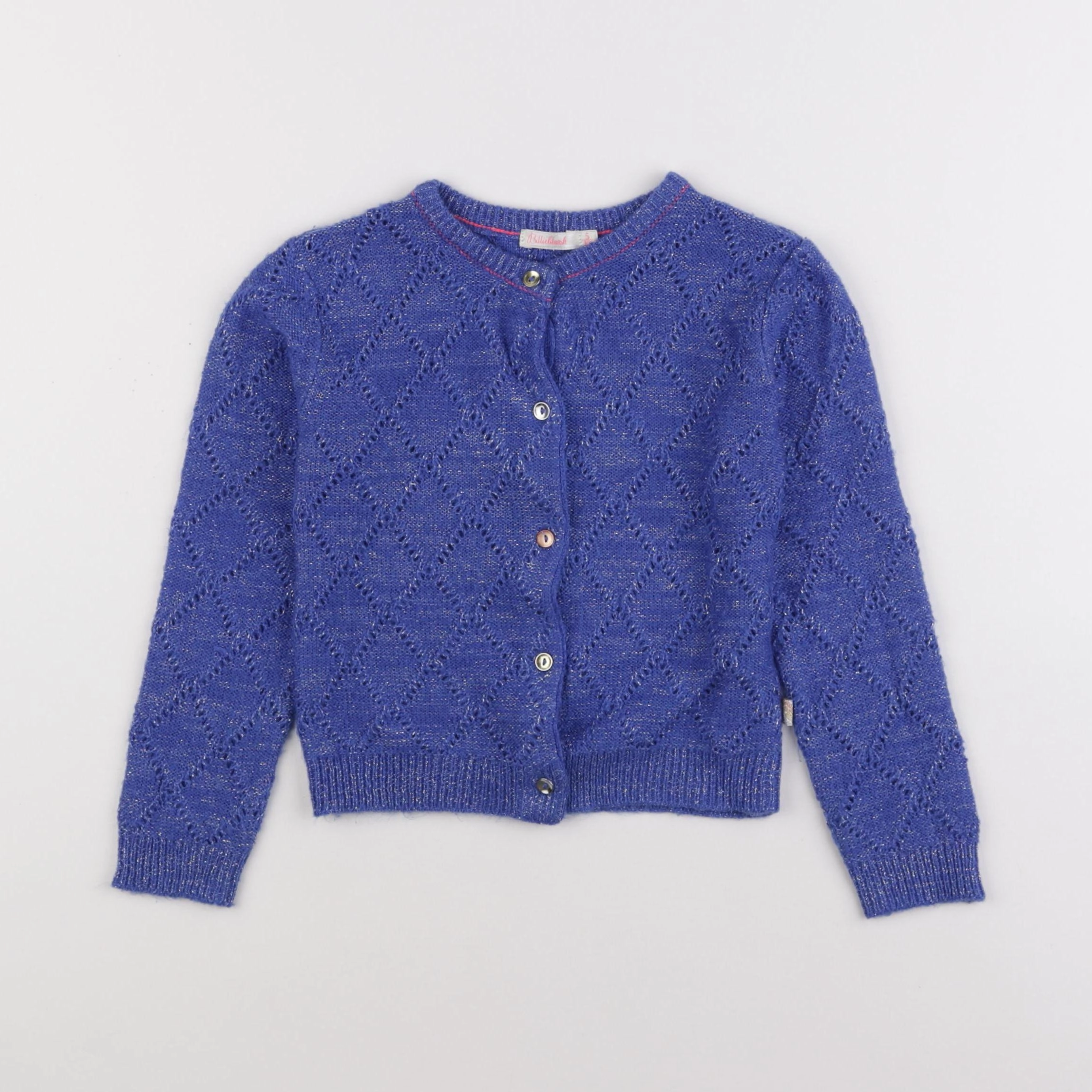 Billie Blush - gilet bleu - 5 ans