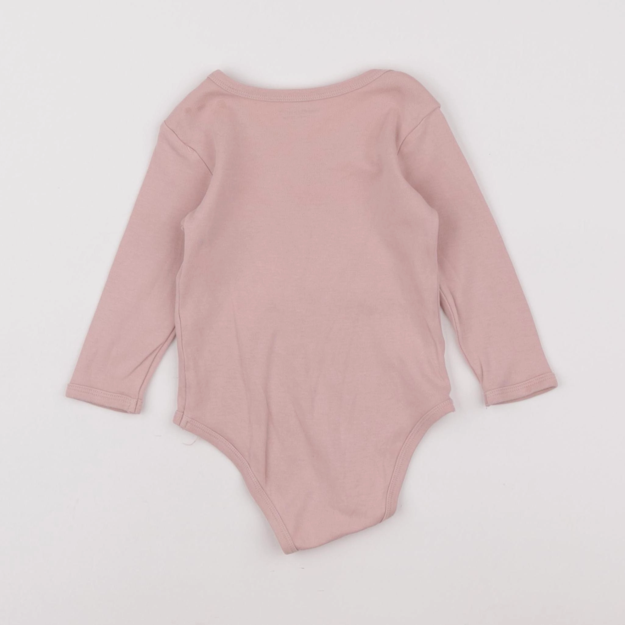 Vertbaudet - body rose - 12 mois