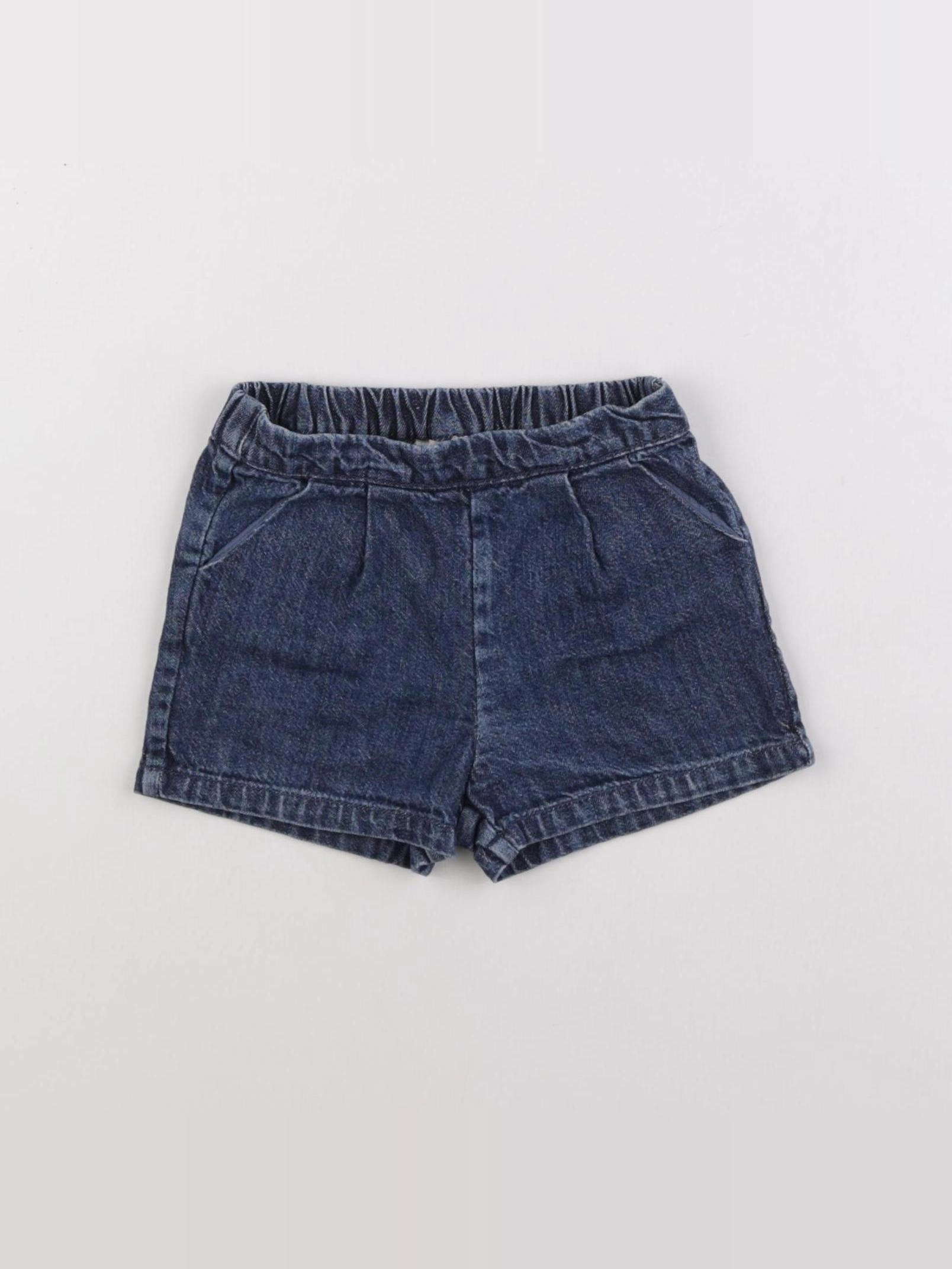 Natalys - short bleu - 18 mois