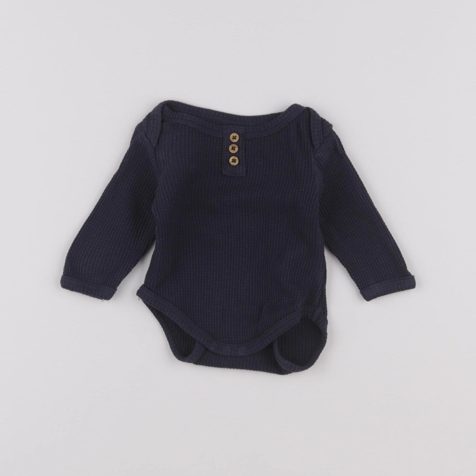 Vertbaudet - body bleu - 1 mois
