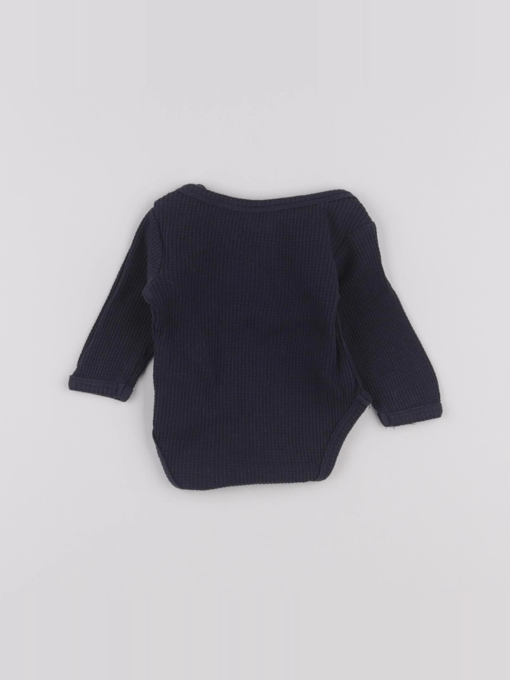 Vertbaudet - body bleu - 1 mois