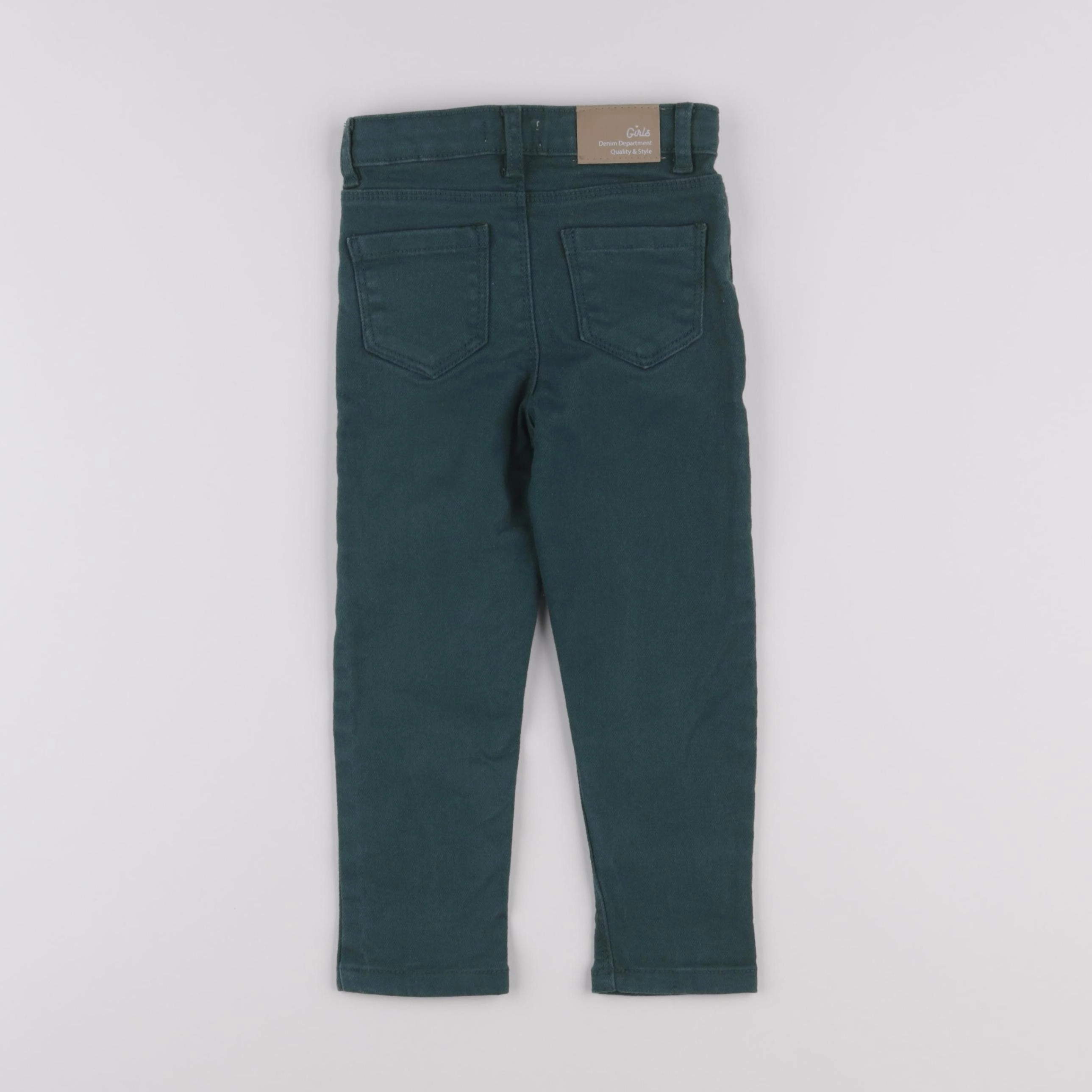 Vertbaudet - jean vert - 3 ans