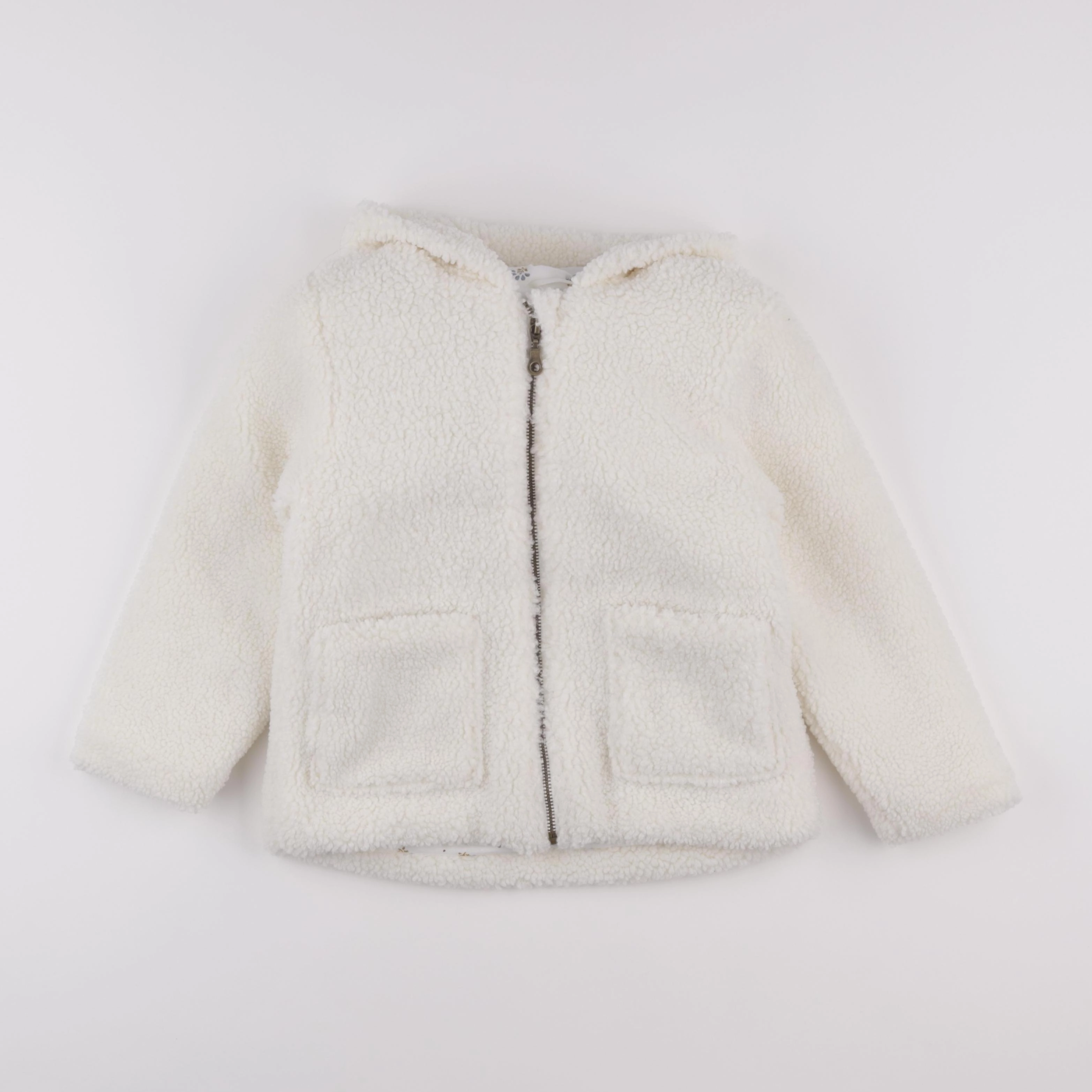 Vertbaudet - veste blanc - 6 ans
