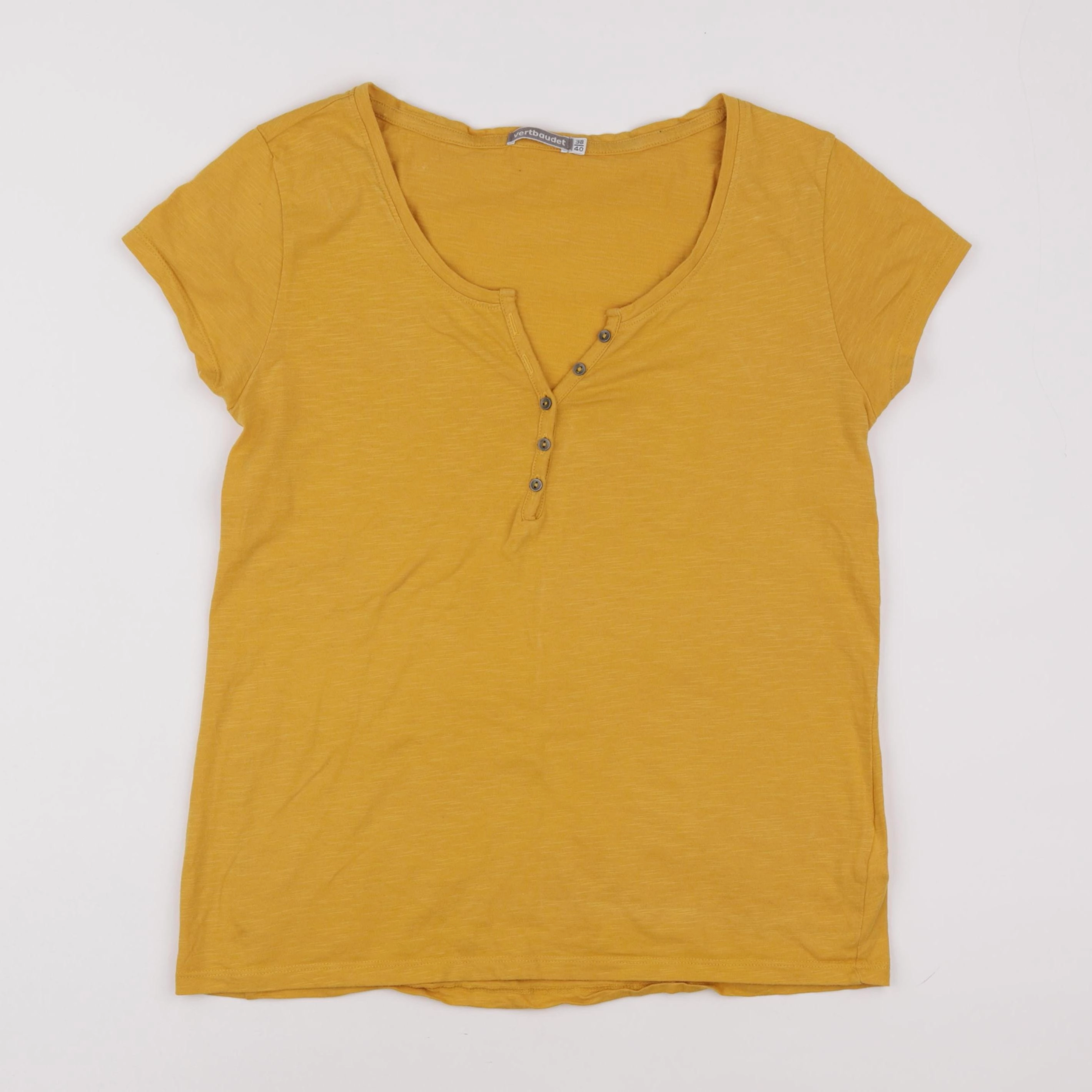 Vertbaudet - tee-shirt grossesse jaune - 38 à 40