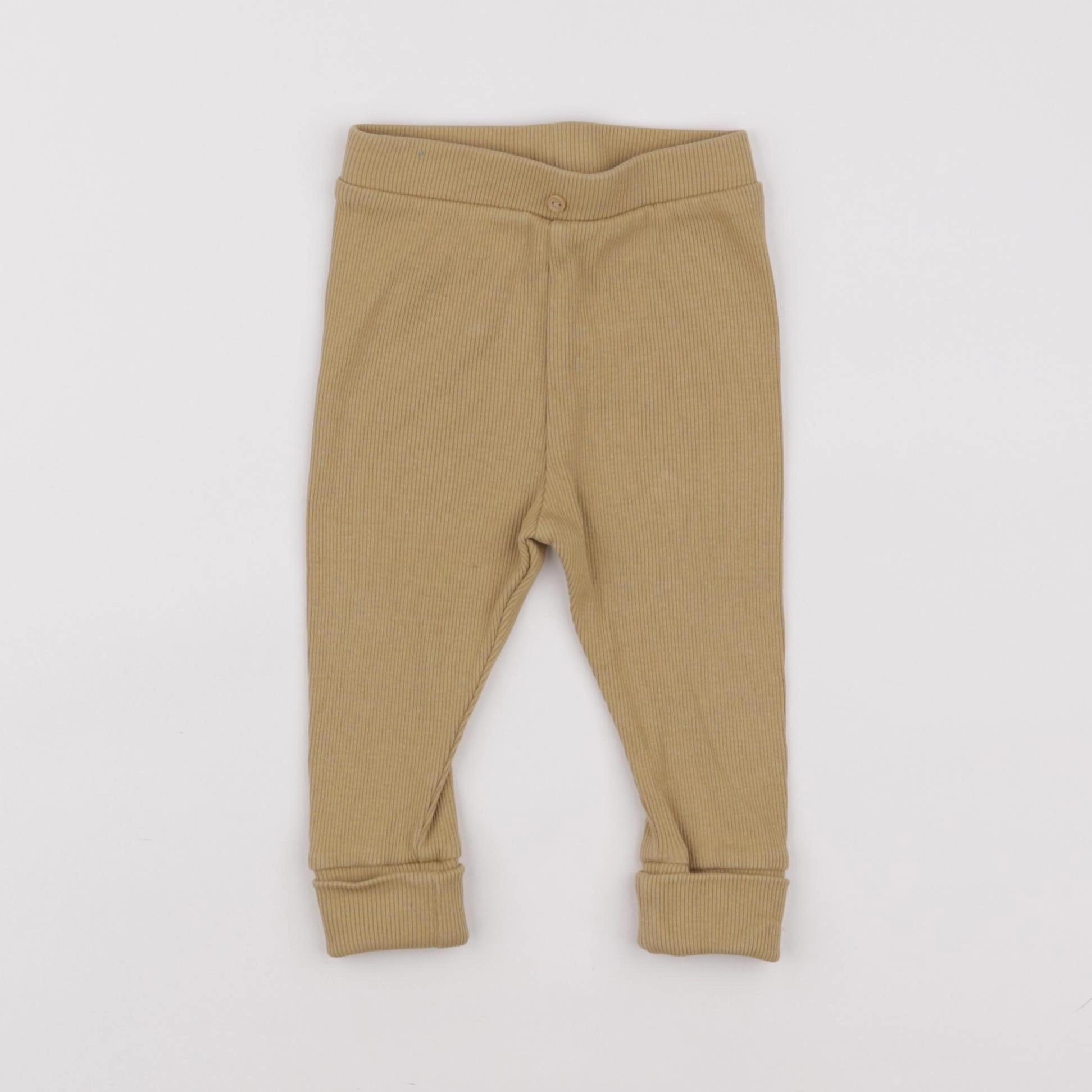 Vertbaudet - legging jaune - 9 mois