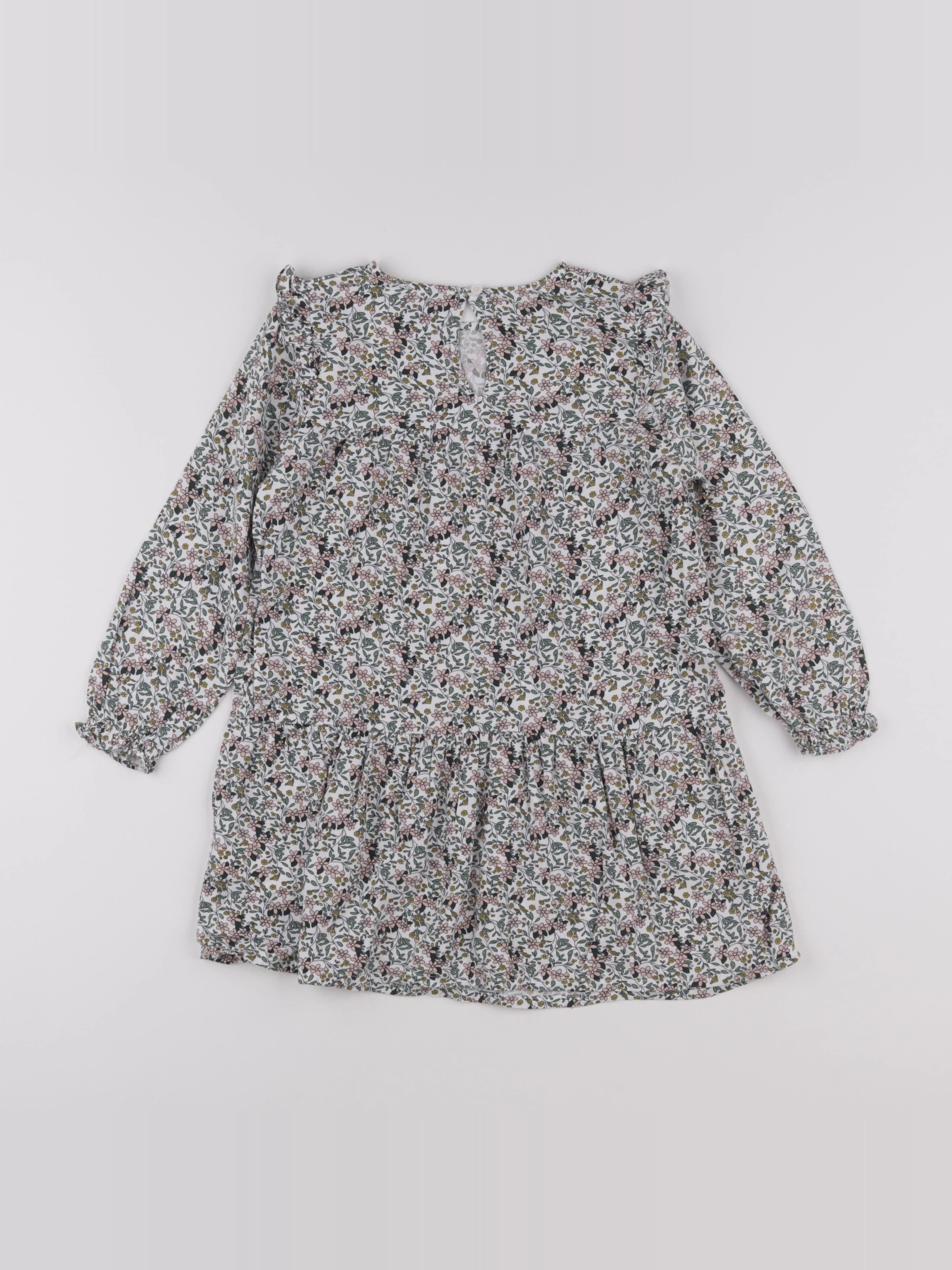 Vertbaudet - robe multicolore - 5 ans
