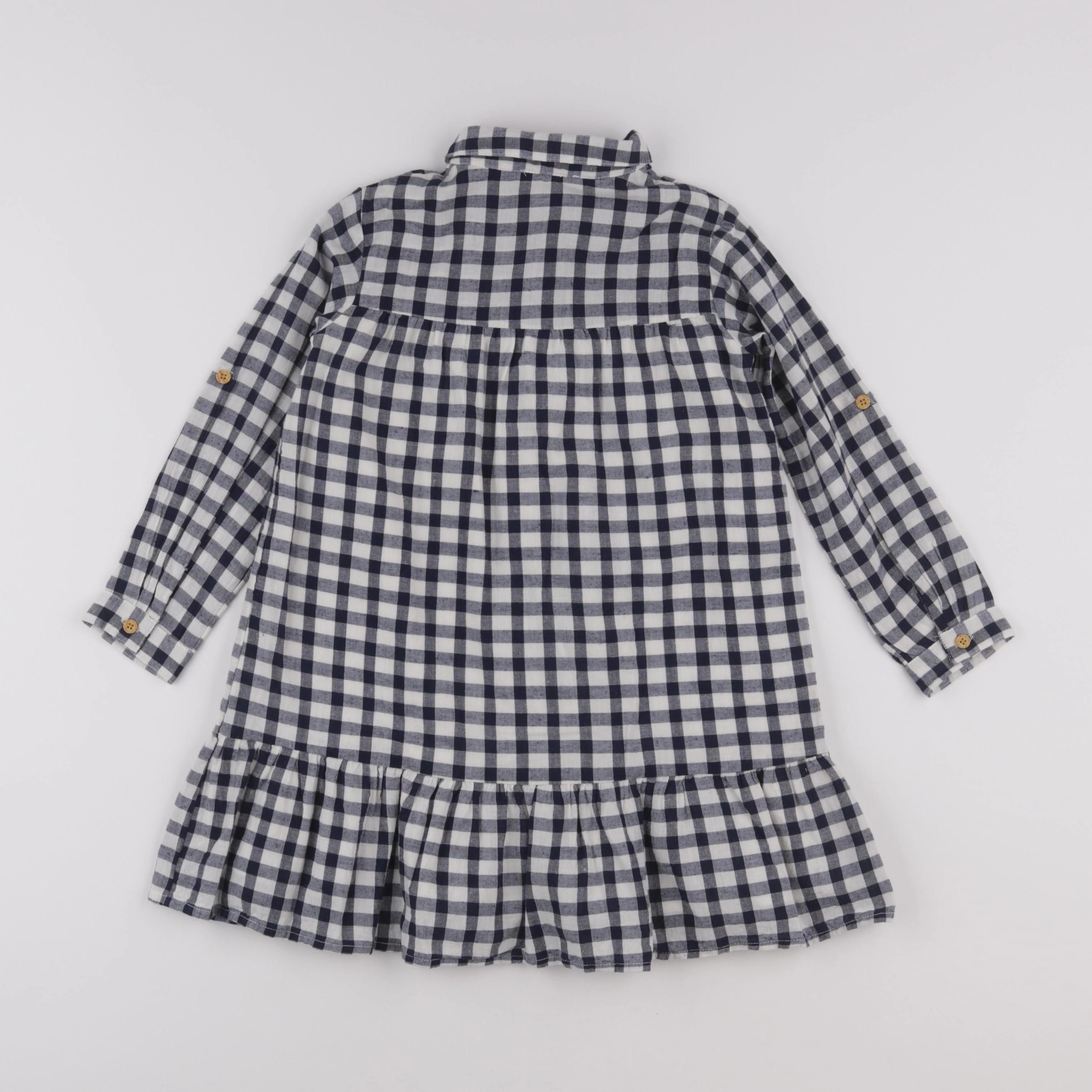 Vertbaudet - robe blanc, bleu - 5 ans