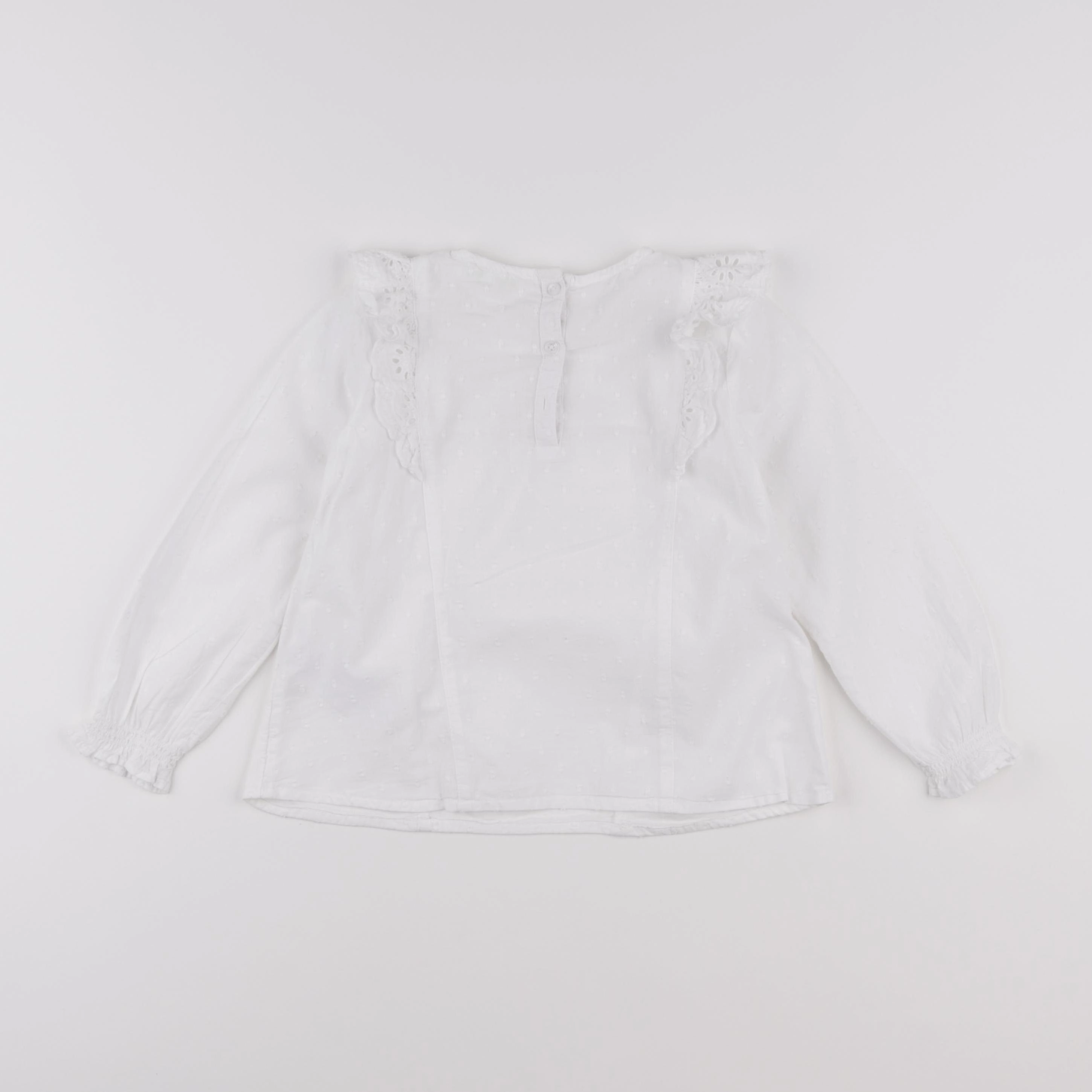 Vertbaudet - blouse blanc - 5 ans