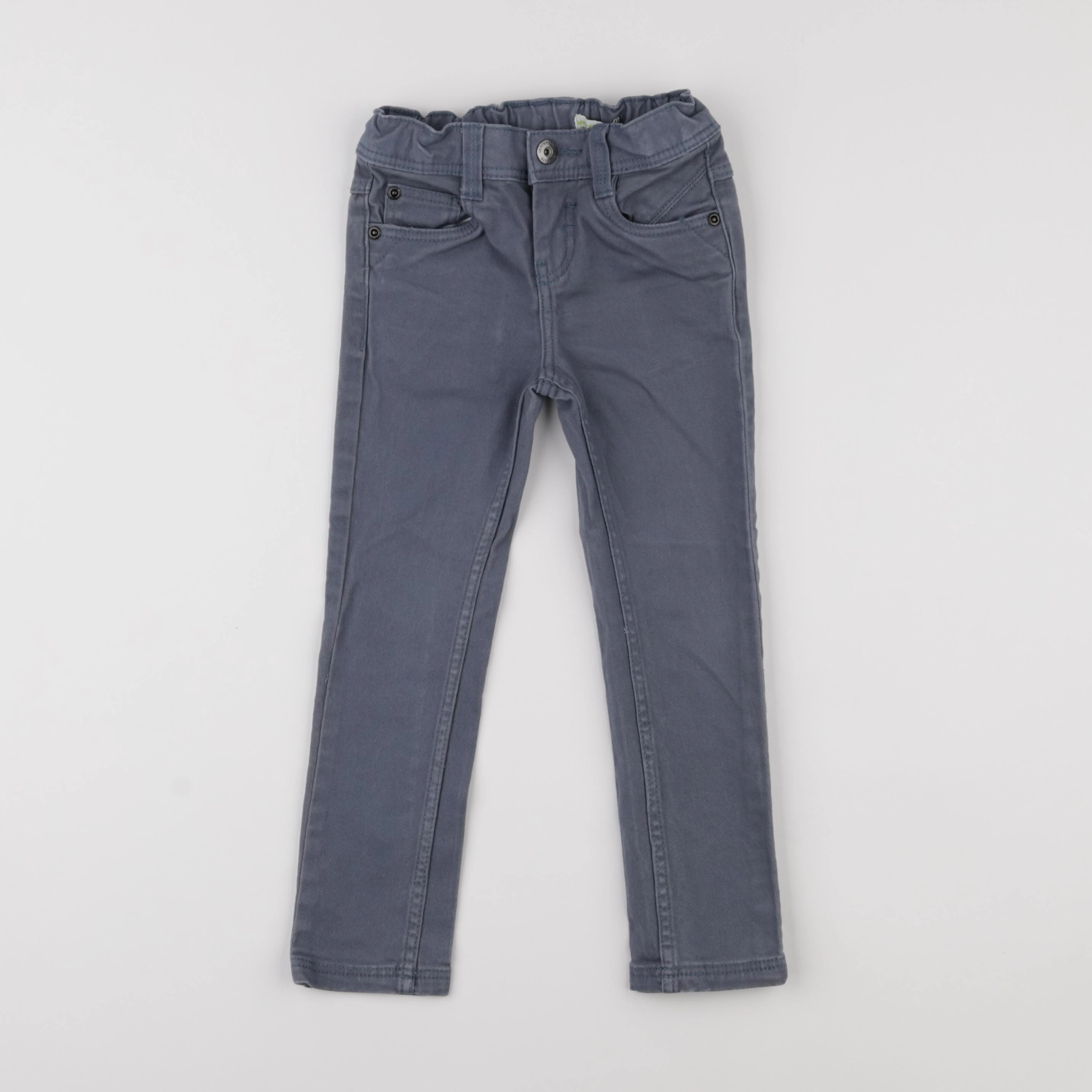 Vertbaudet - pantalon bleu - 4 ans