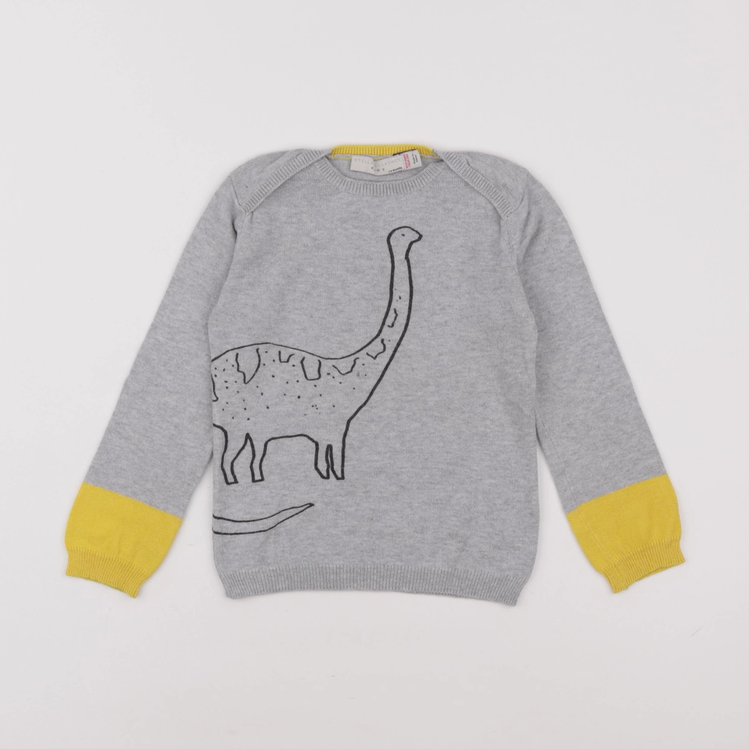 Stella McCartney Kids - pull gris - 24 mois