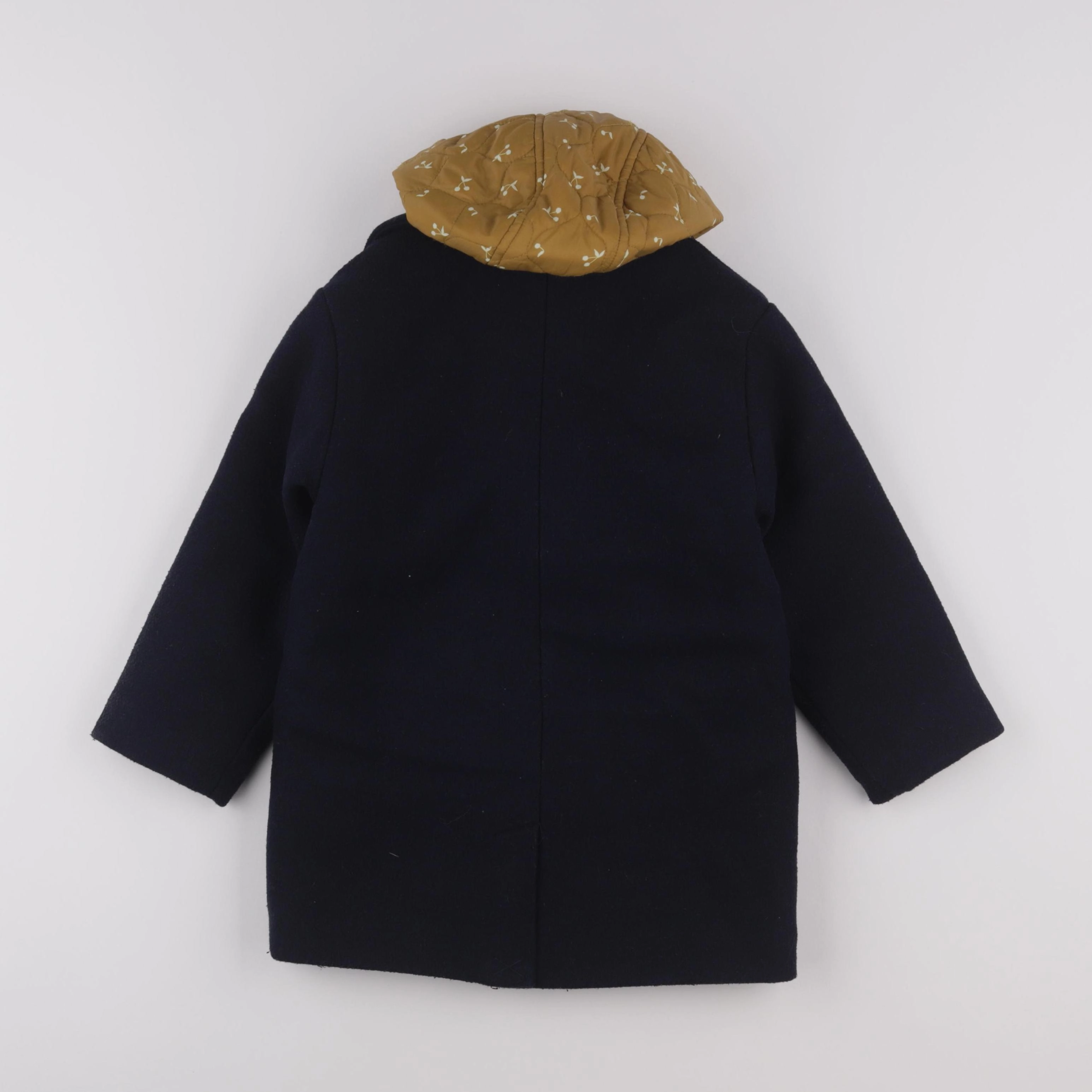 Vertbaudet - manteau doublure amovible bleu - 5 ans