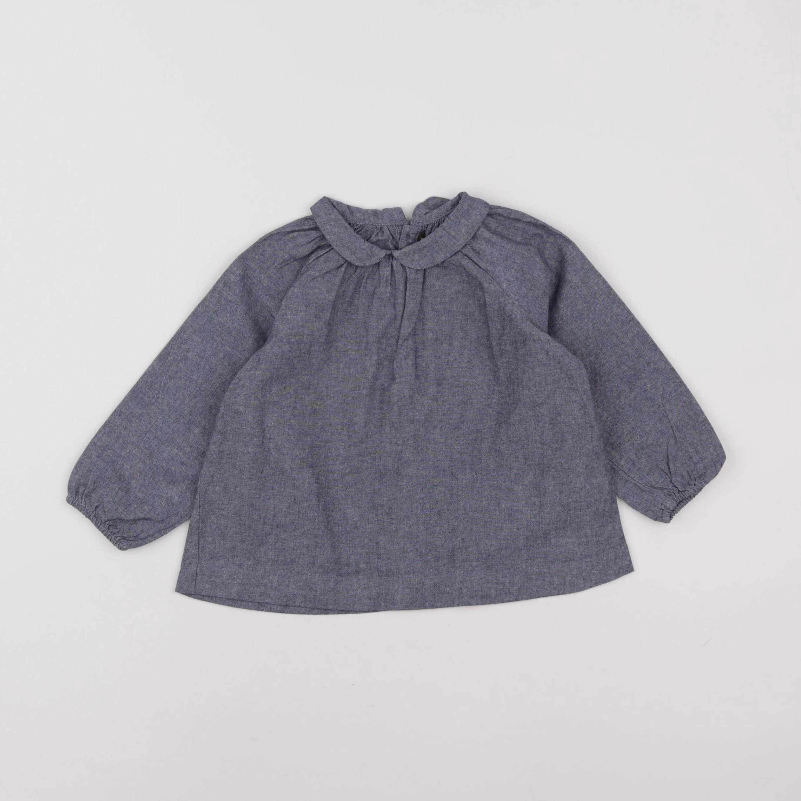 Boutchou - blouse bleu - 18 mois