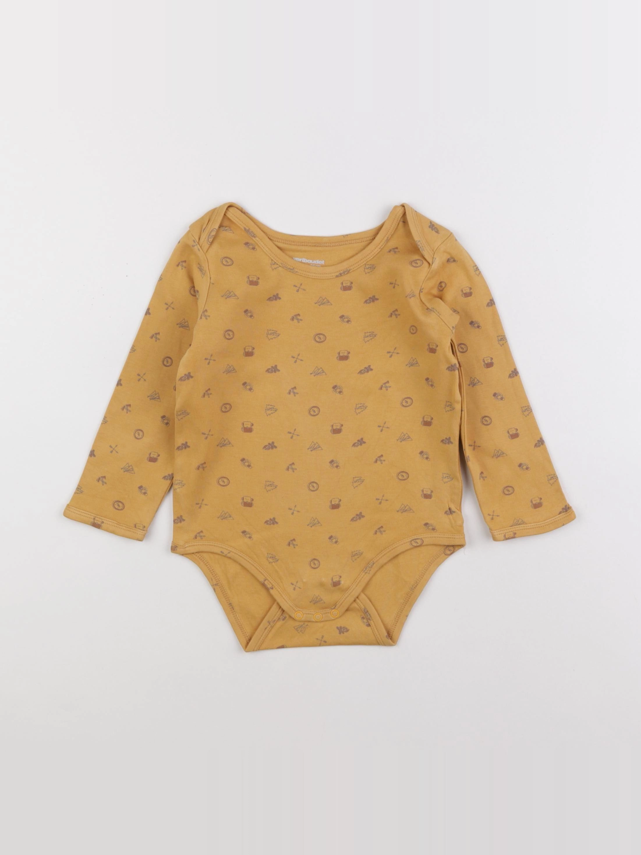 Vertbaudet - body jaune - 36 mois
