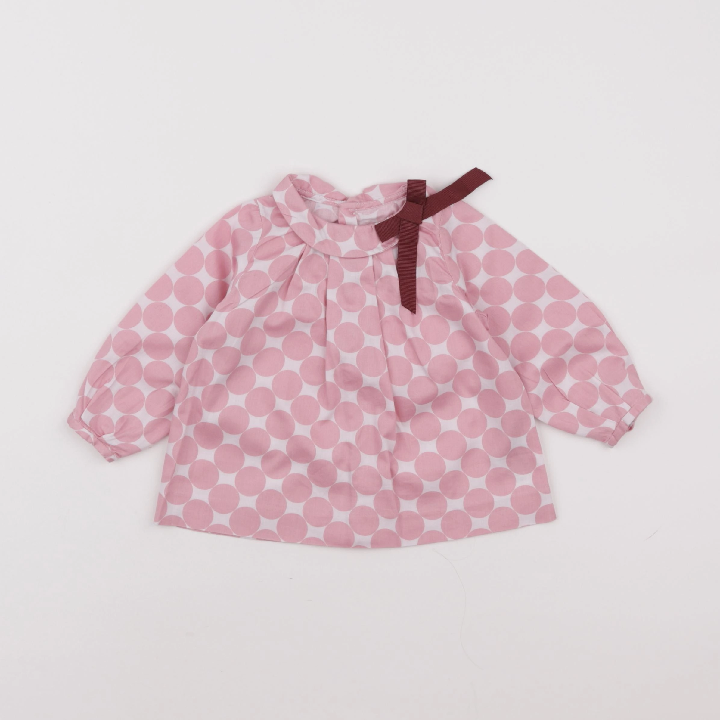 Jacadi - blouse rose - 6 mois