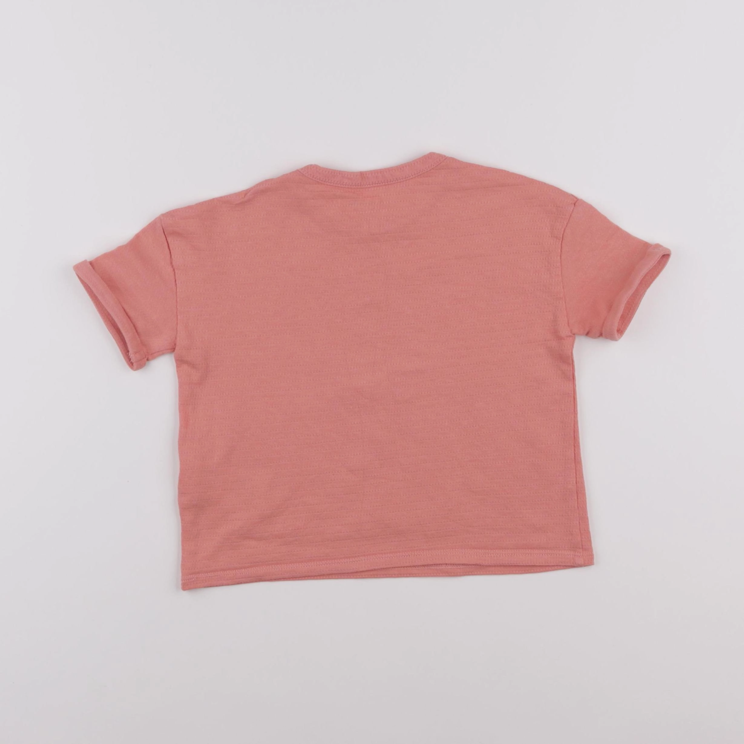 Vertbaudet - tee-shirt rose - 4 ans