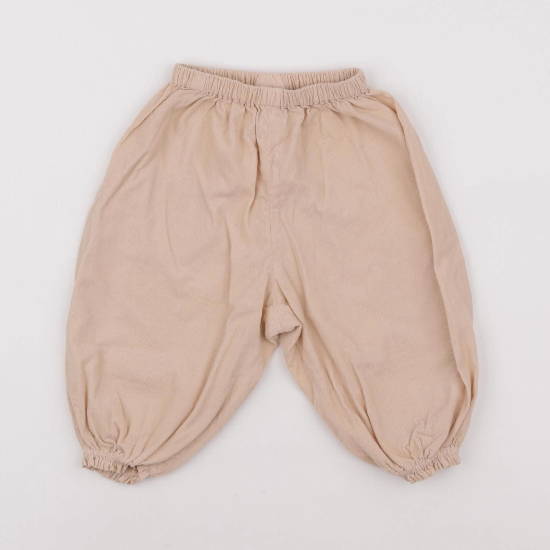Bonton - sarouel beige - 12 mois