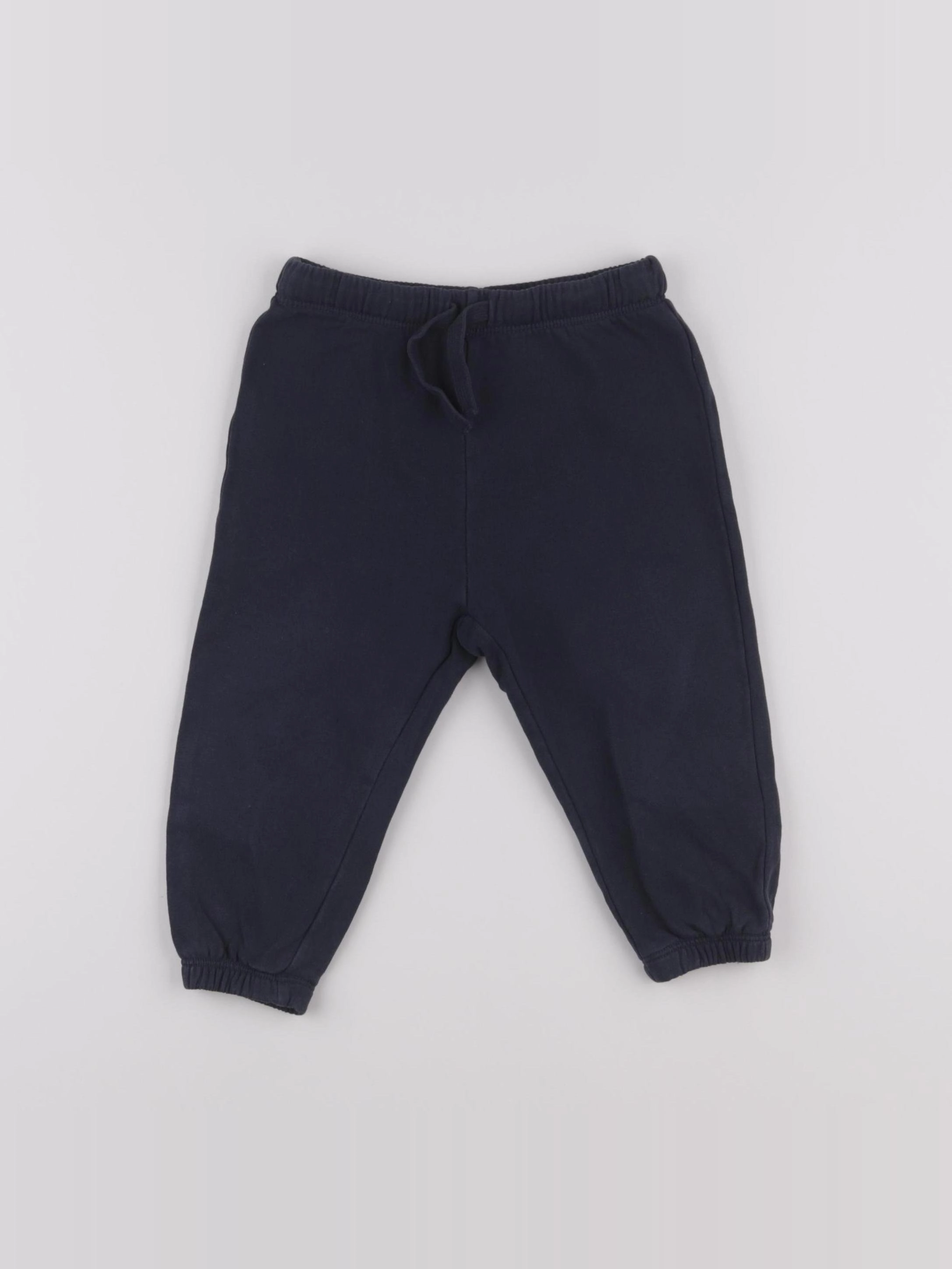H&M - jogging bleu - 9/12 mois