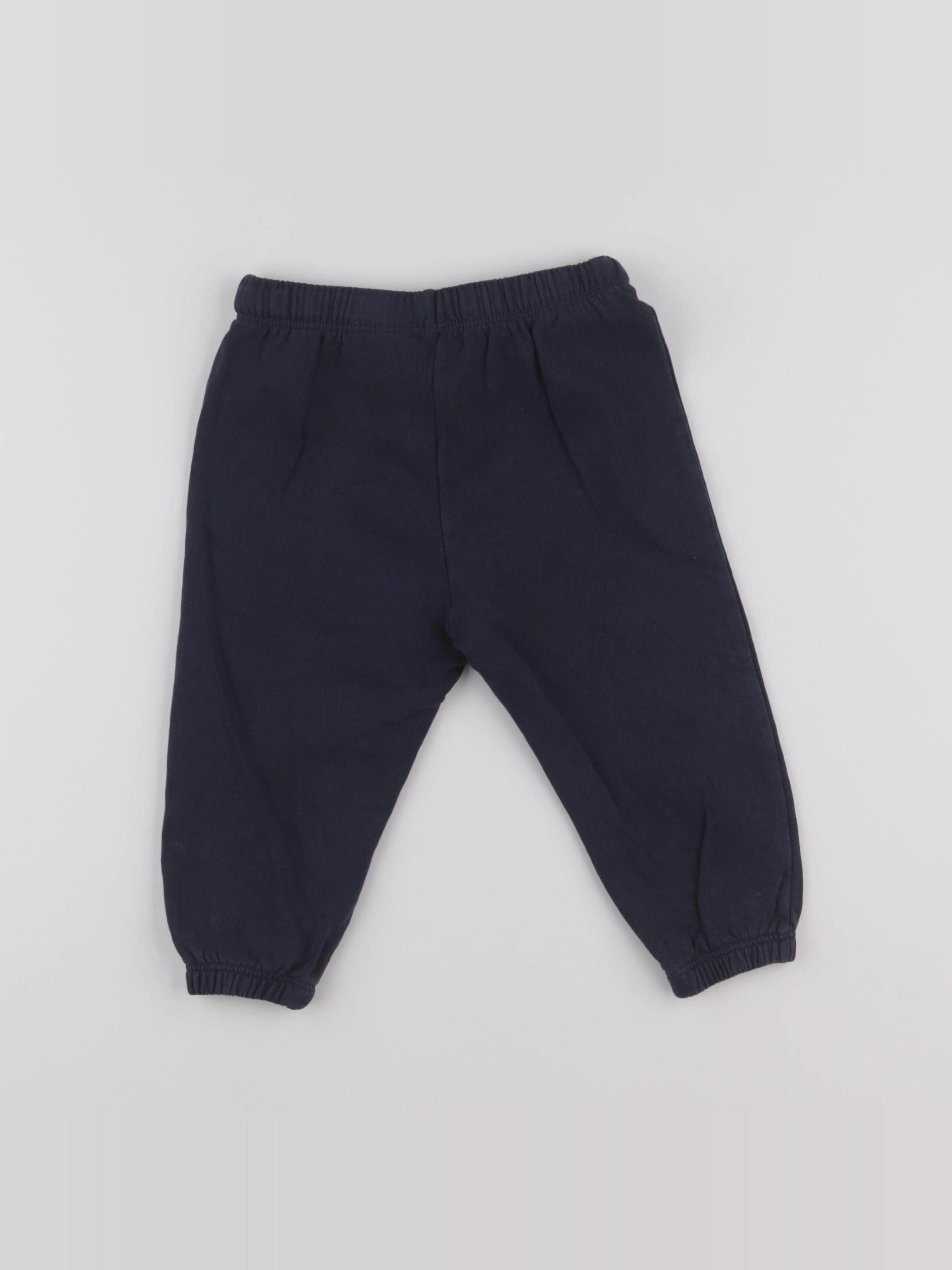 H&M - jogging bleu - 9/12 mois