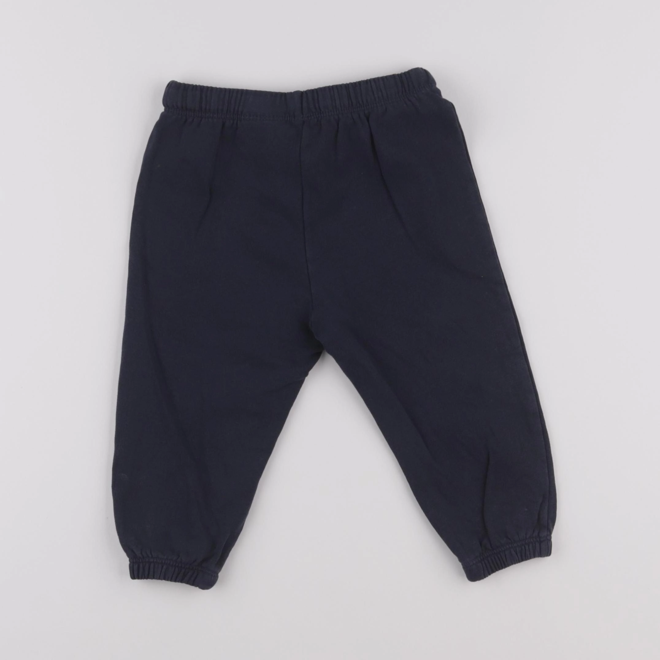 H&M - jogging bleu - 9/12 mois