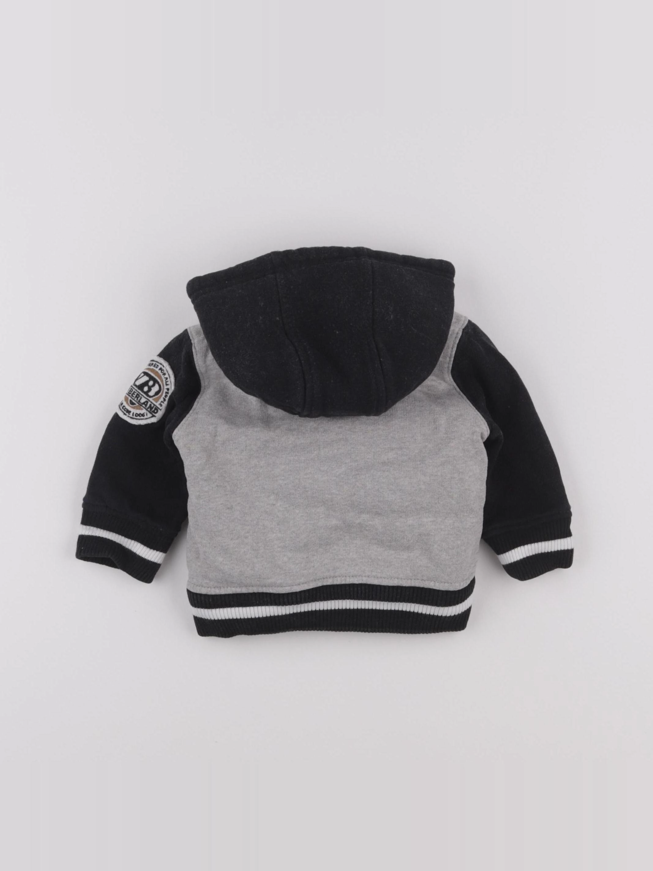 Timberland - sweat gris, bleu - 12 mois