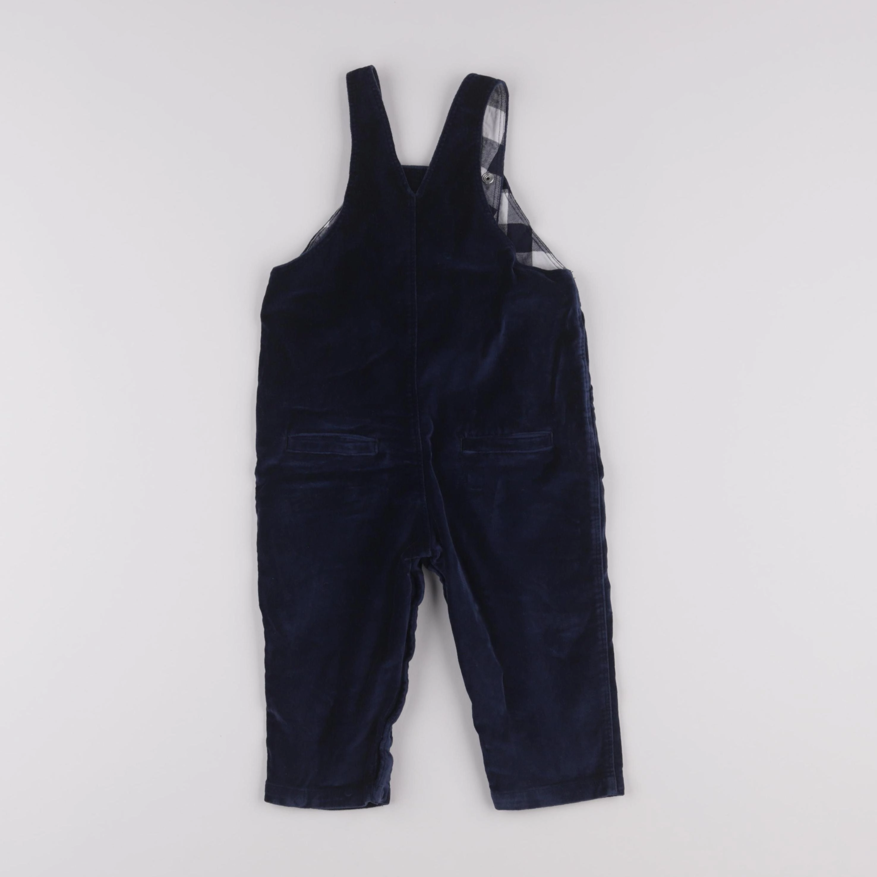 Petit Bateau - salopette bleu - 18 mois