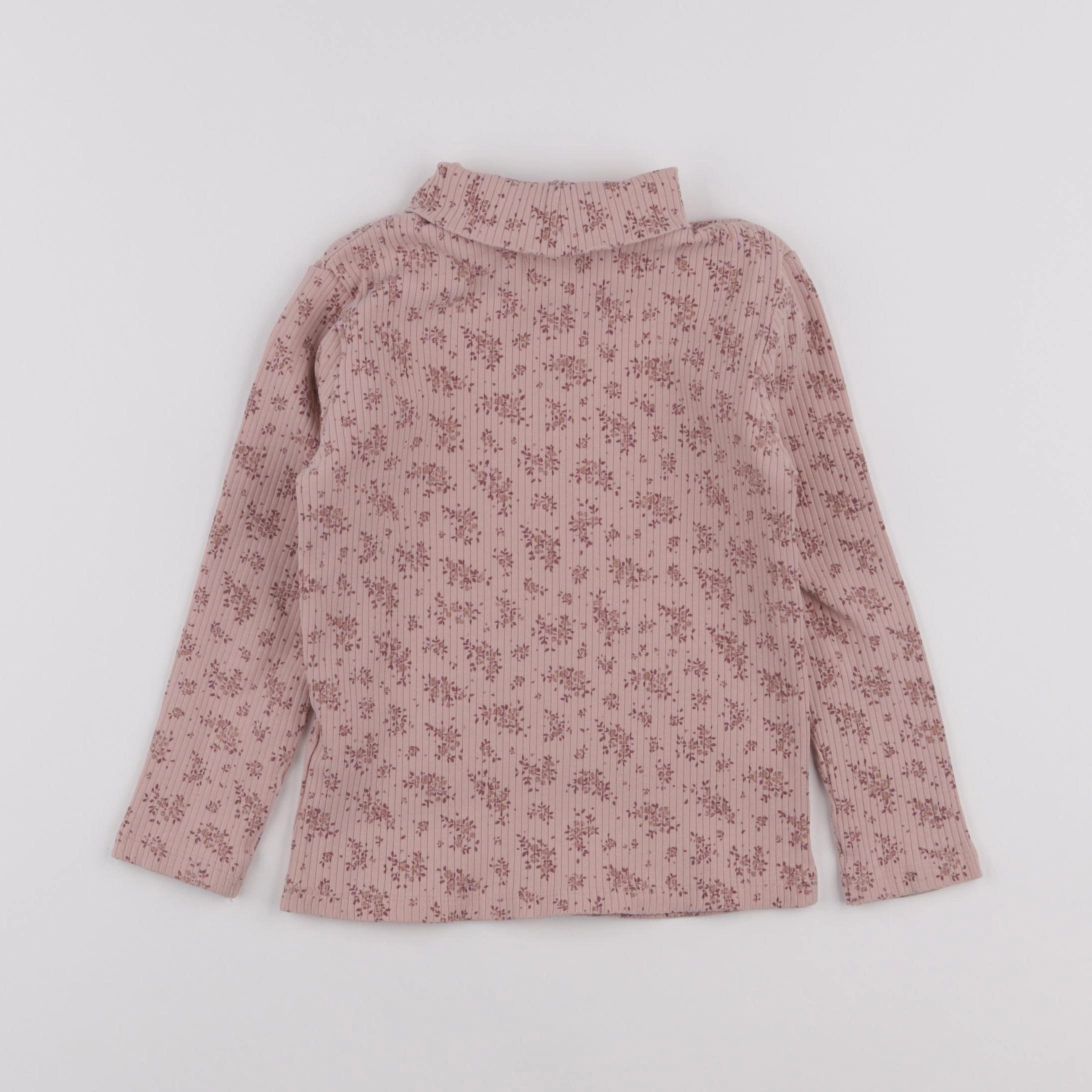 Vertbaudet - sous-pull rose - 4 ans