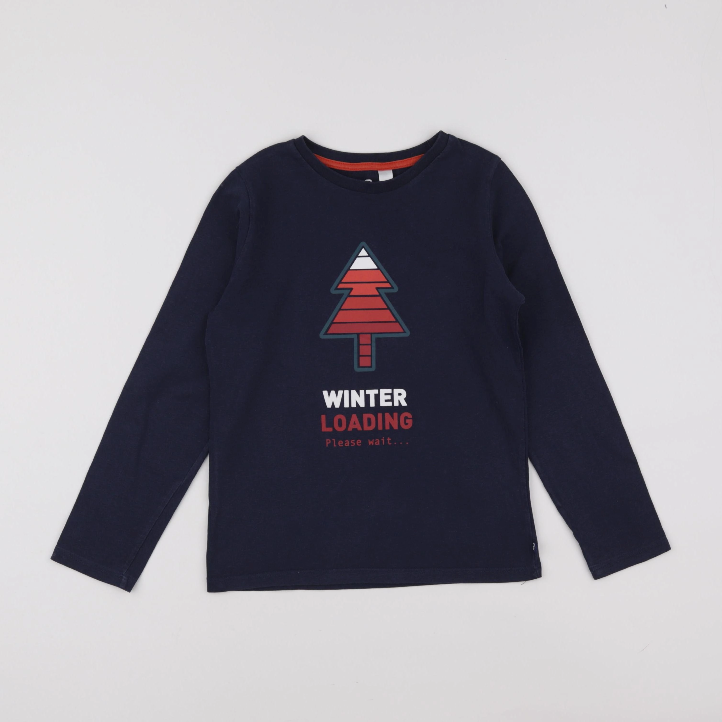 Okaidi - tee-shirt bleu - 8 ans