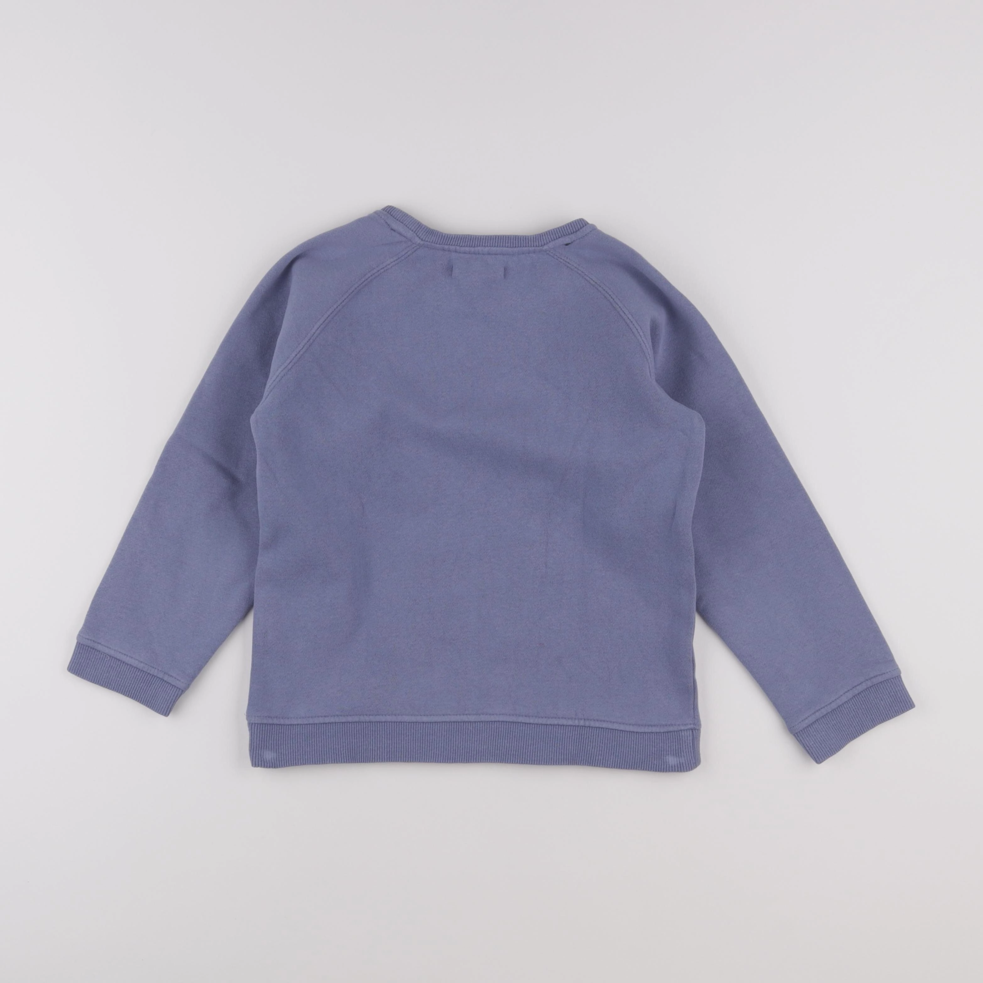 Monoprix - sweat bleu - 8 ans