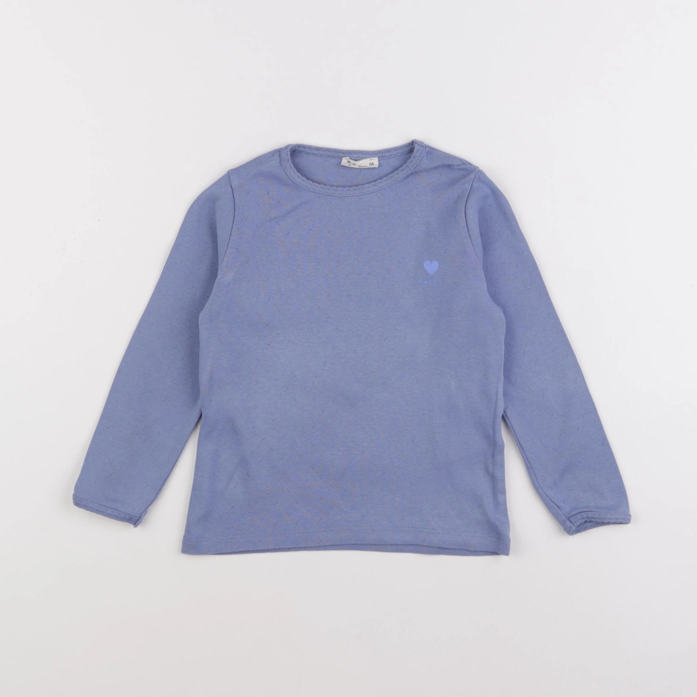 Little Cigogne - tee-shirt bleu - 5 ans