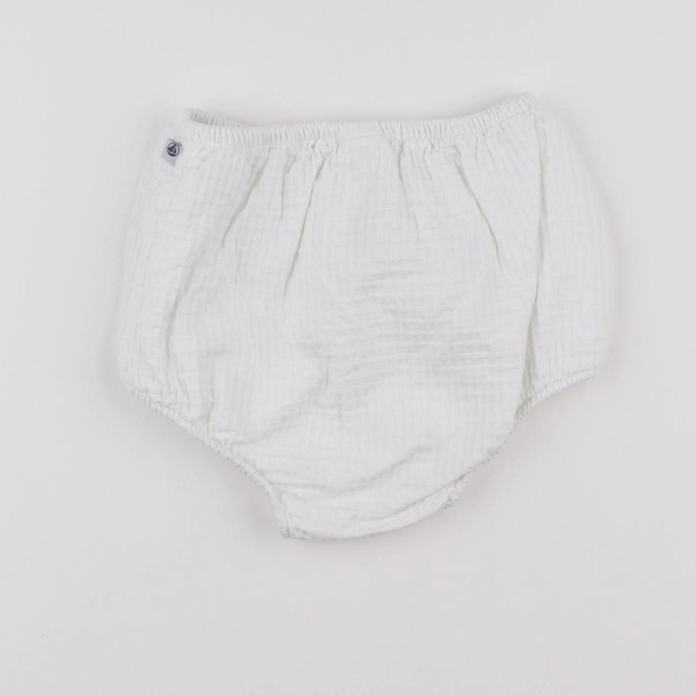 Petit Bateau - bloomer blanc - 24 mois
