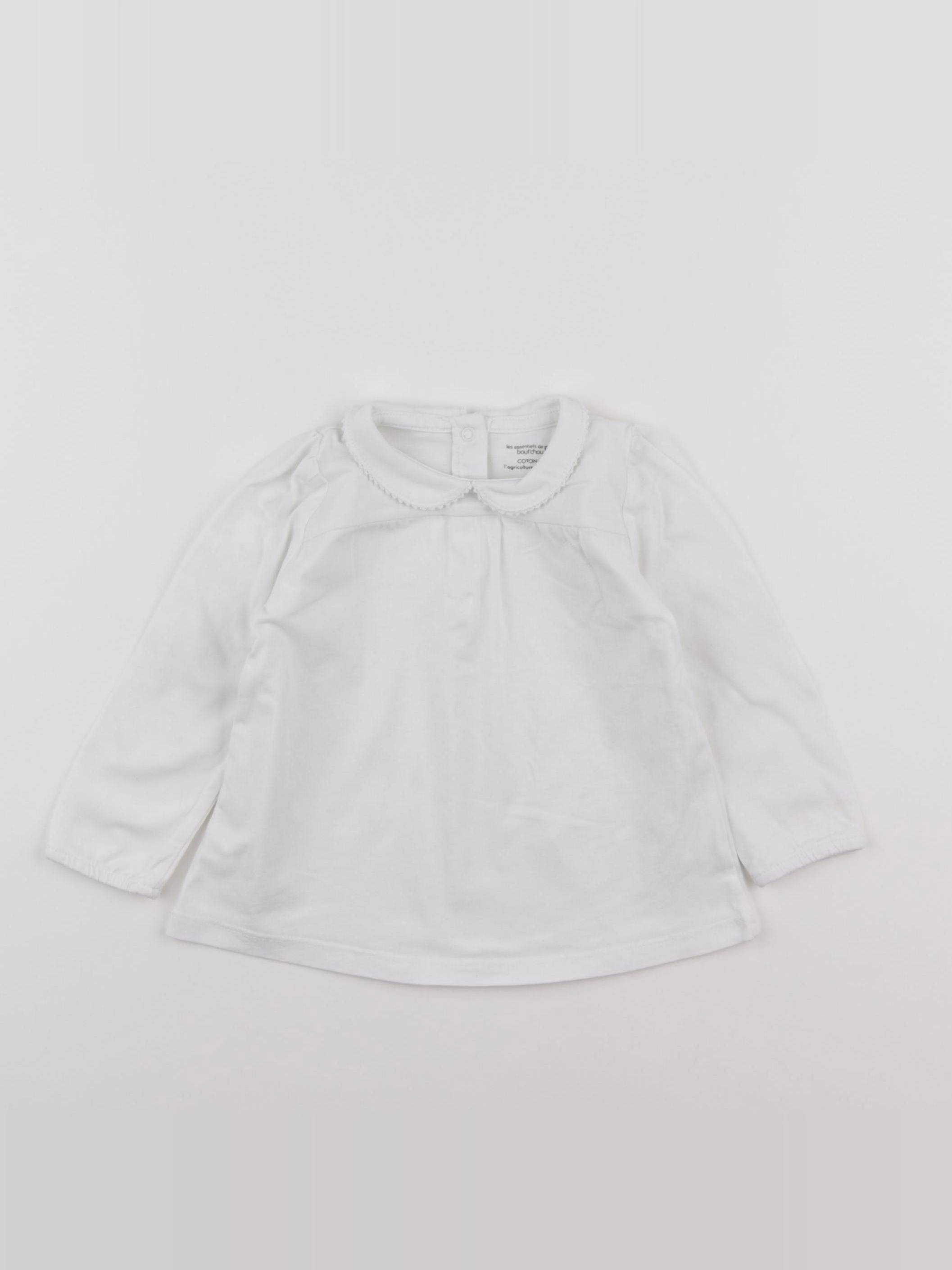 Boutchou - tee-shirt blanc - 18 mois