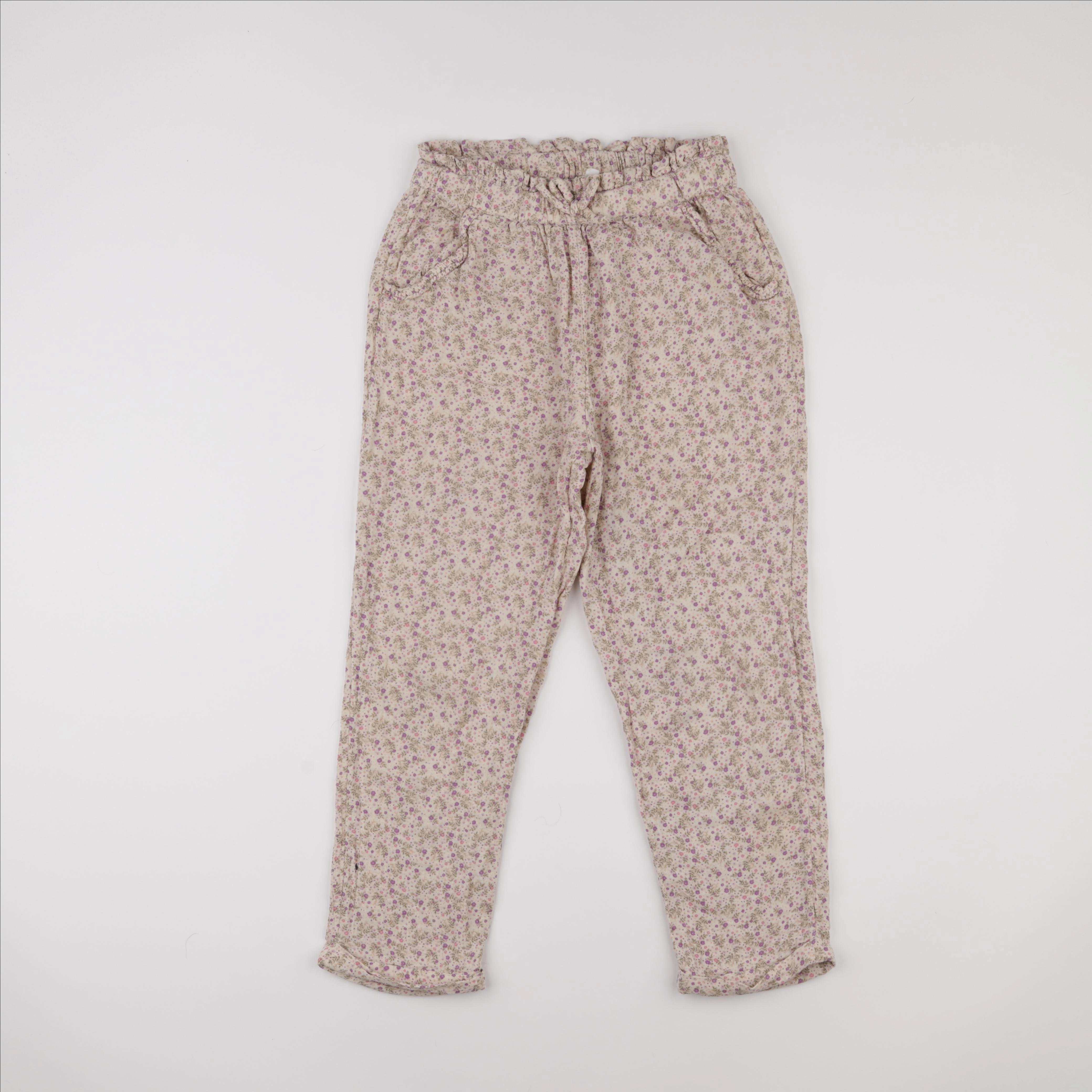 Vertbaudet - pantalon multicolore - 10 ans