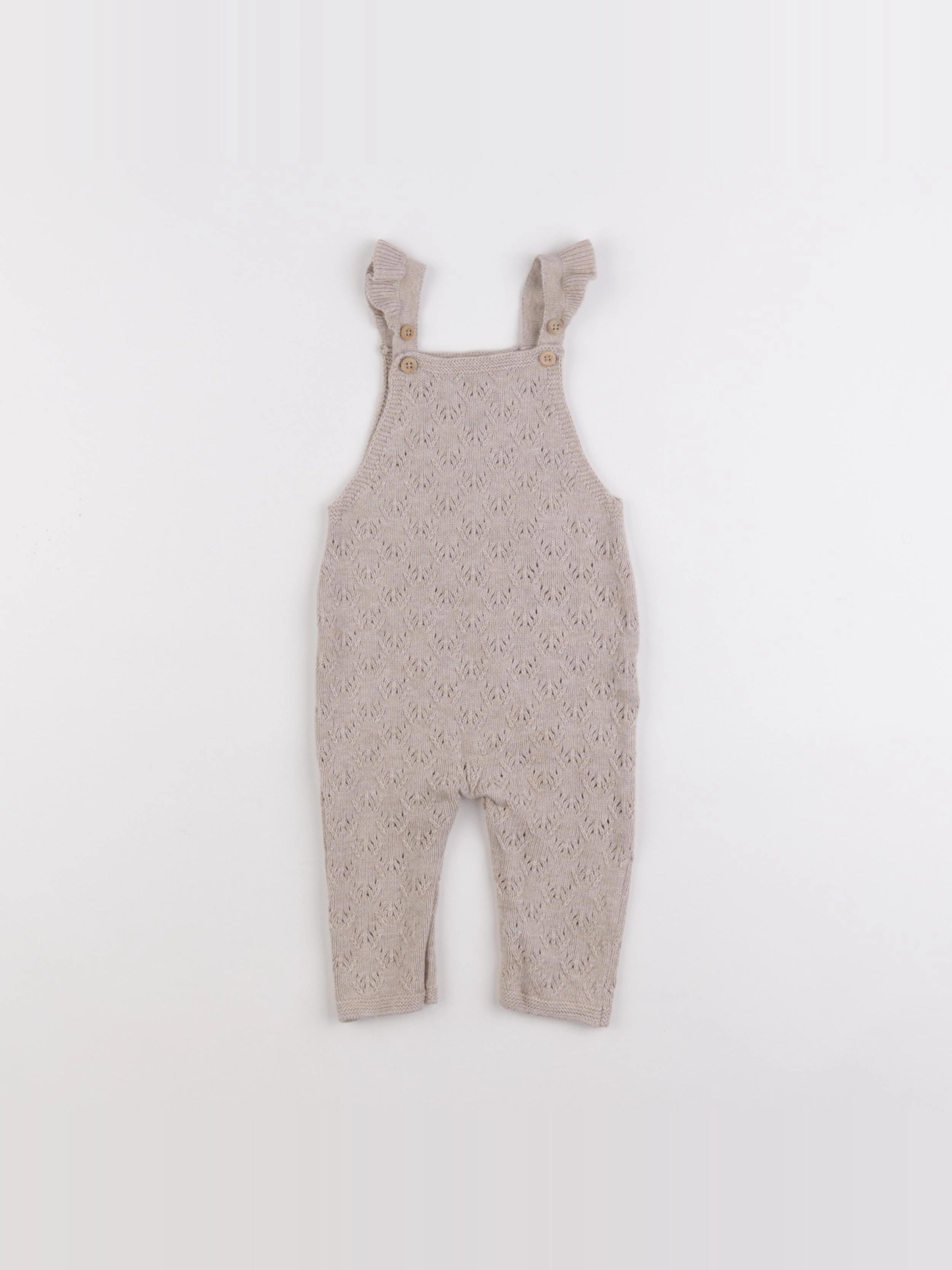 Eden & Victor - combinaison beige - 12/18 mois