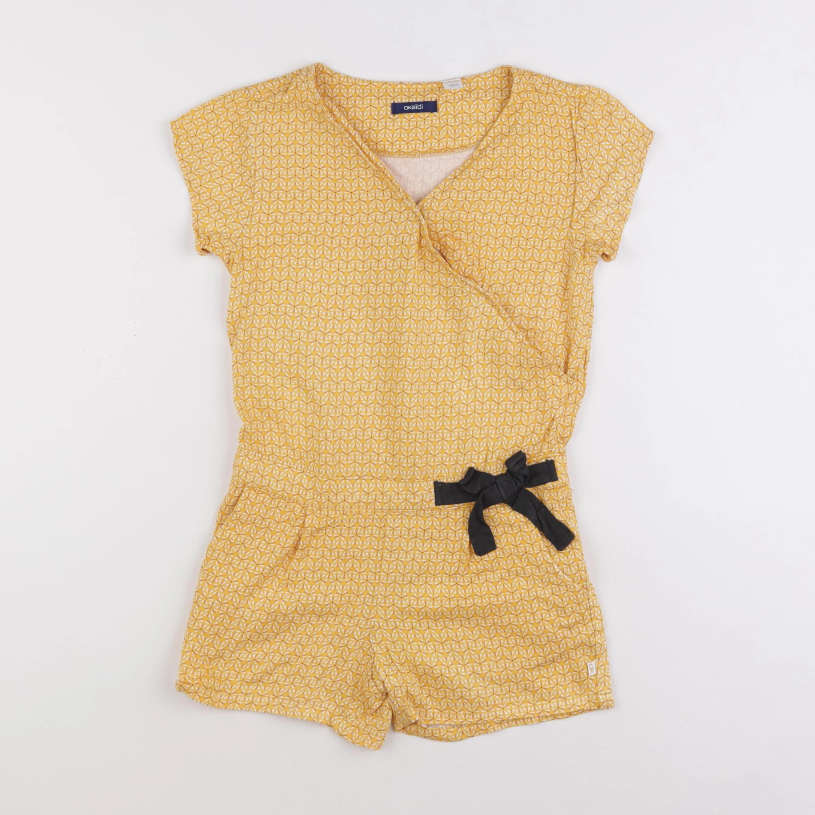 Okaidi - combinaison jaune - 7 ans