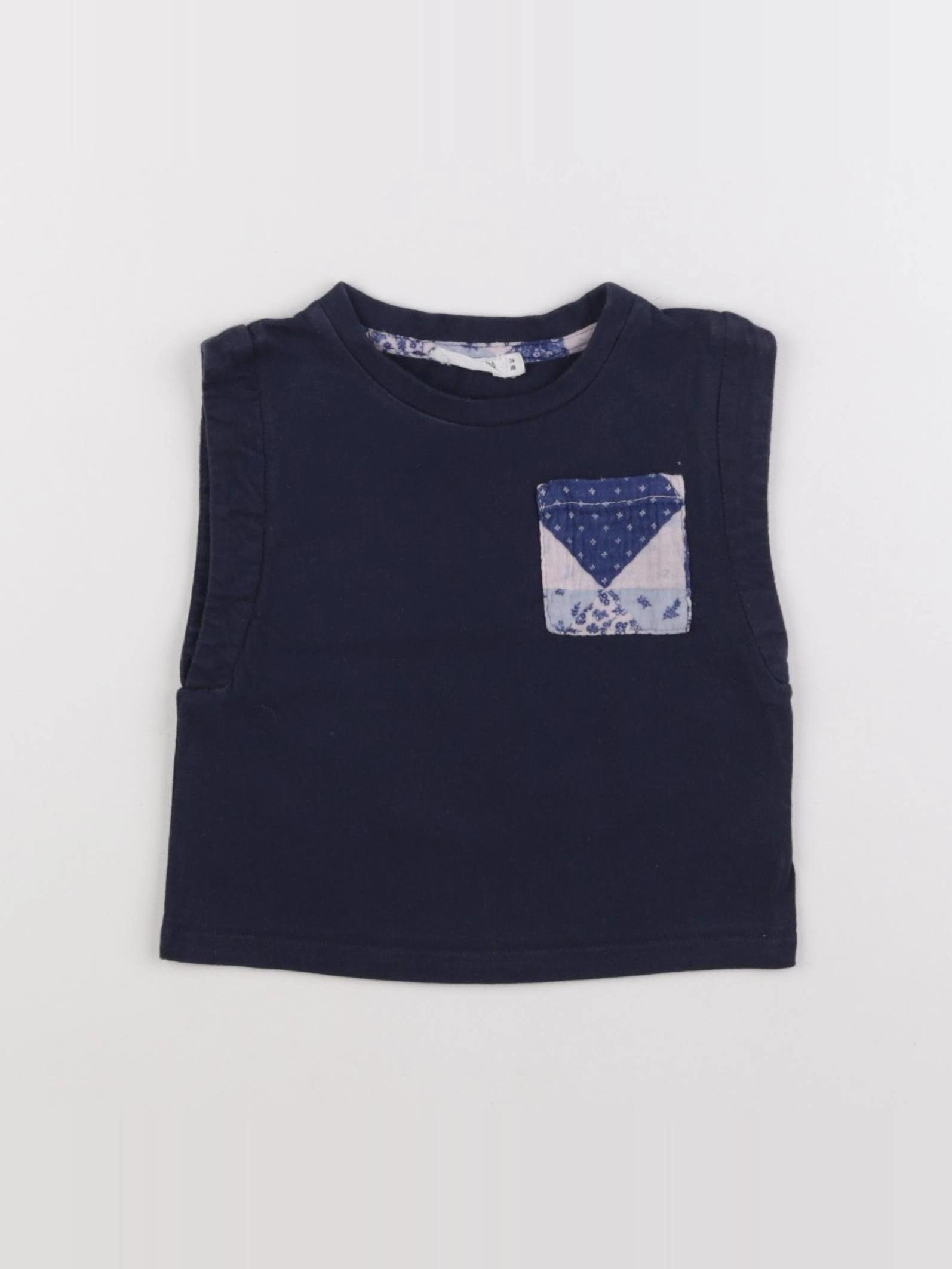 Eden & Victor - tee-shirt bleu - 2 ans