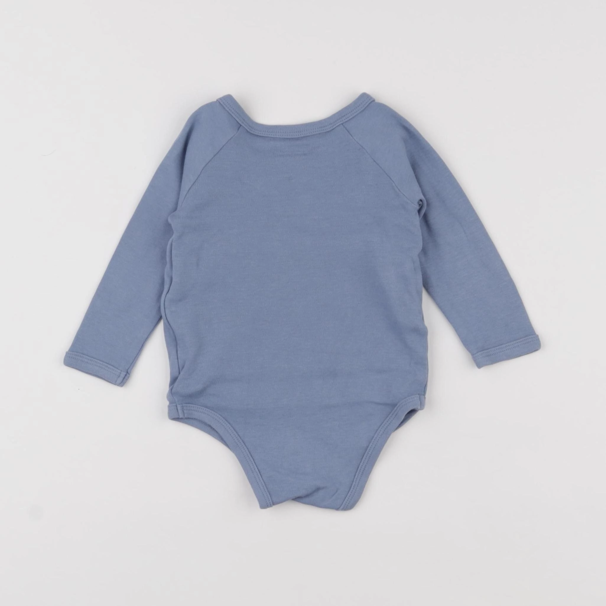 Vertbaudet - body bleu - 6 mois