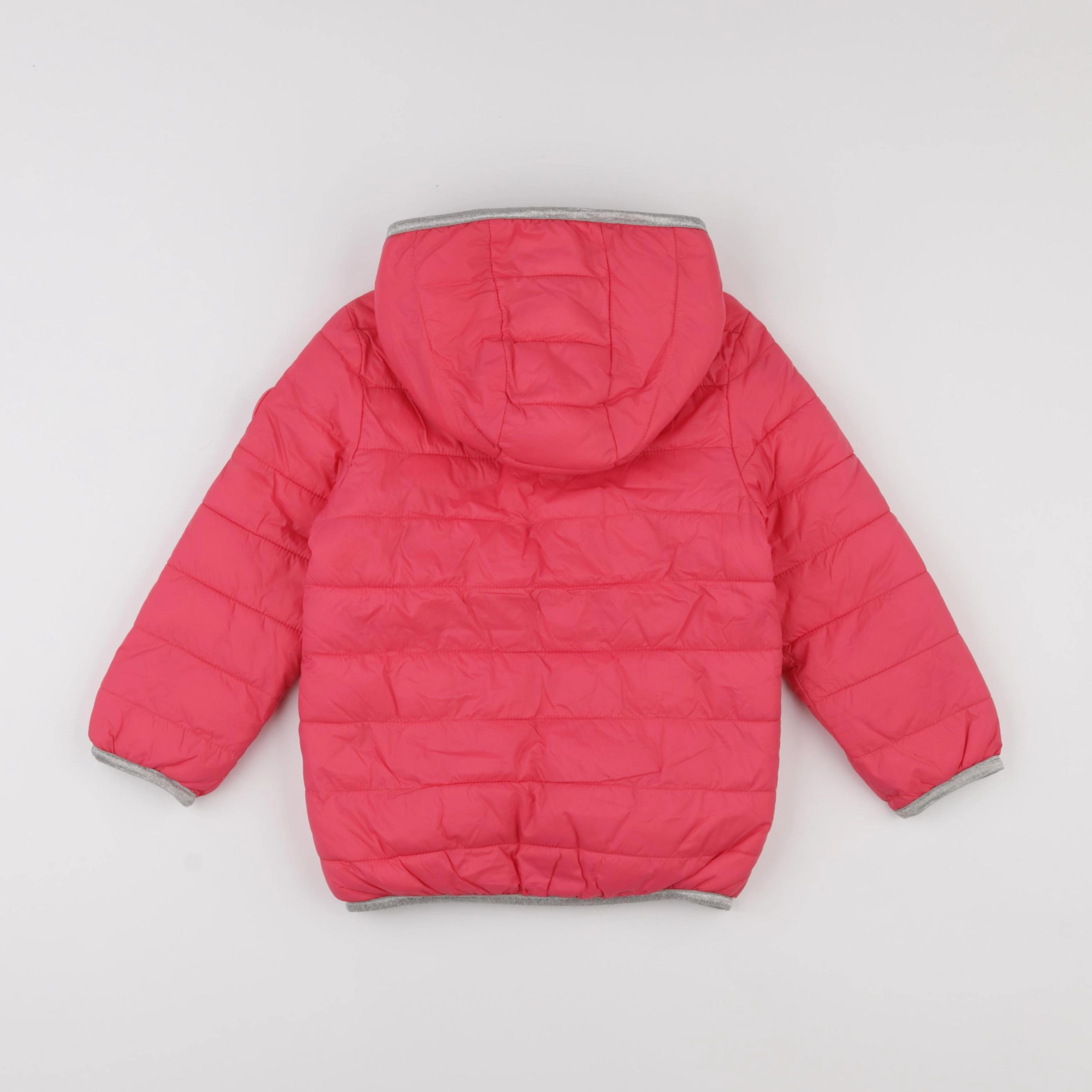 Vertbaudet - doudoune réversible rose - 6 ans