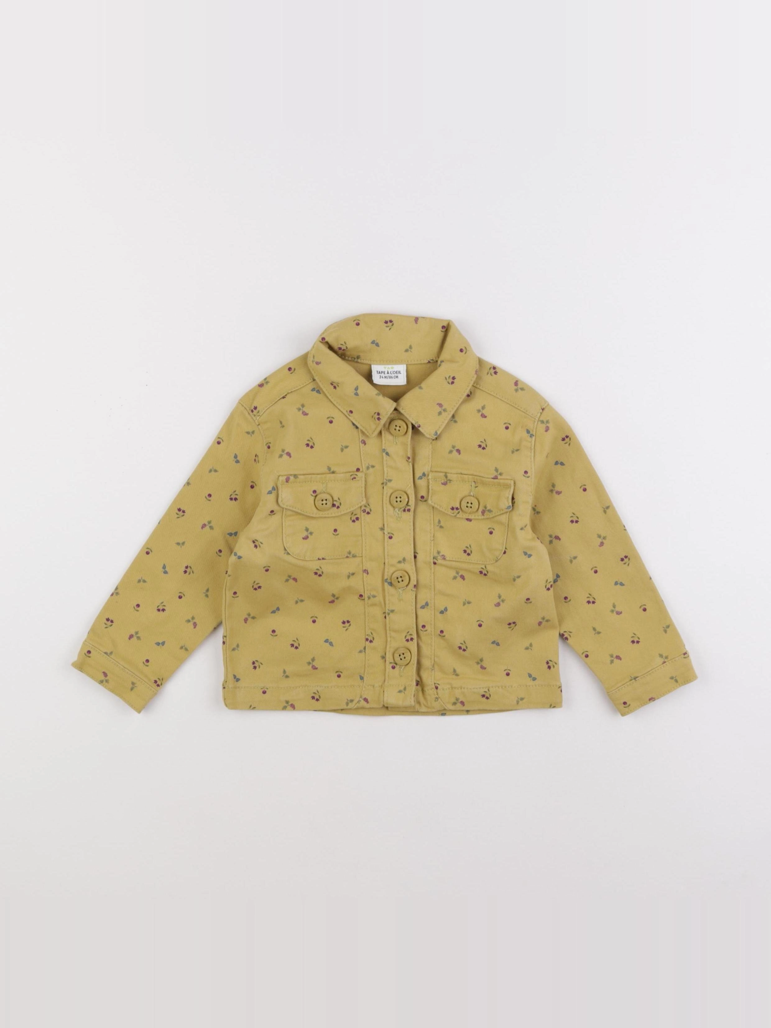 Tape à l'oeil - veste jaune - 24 mois